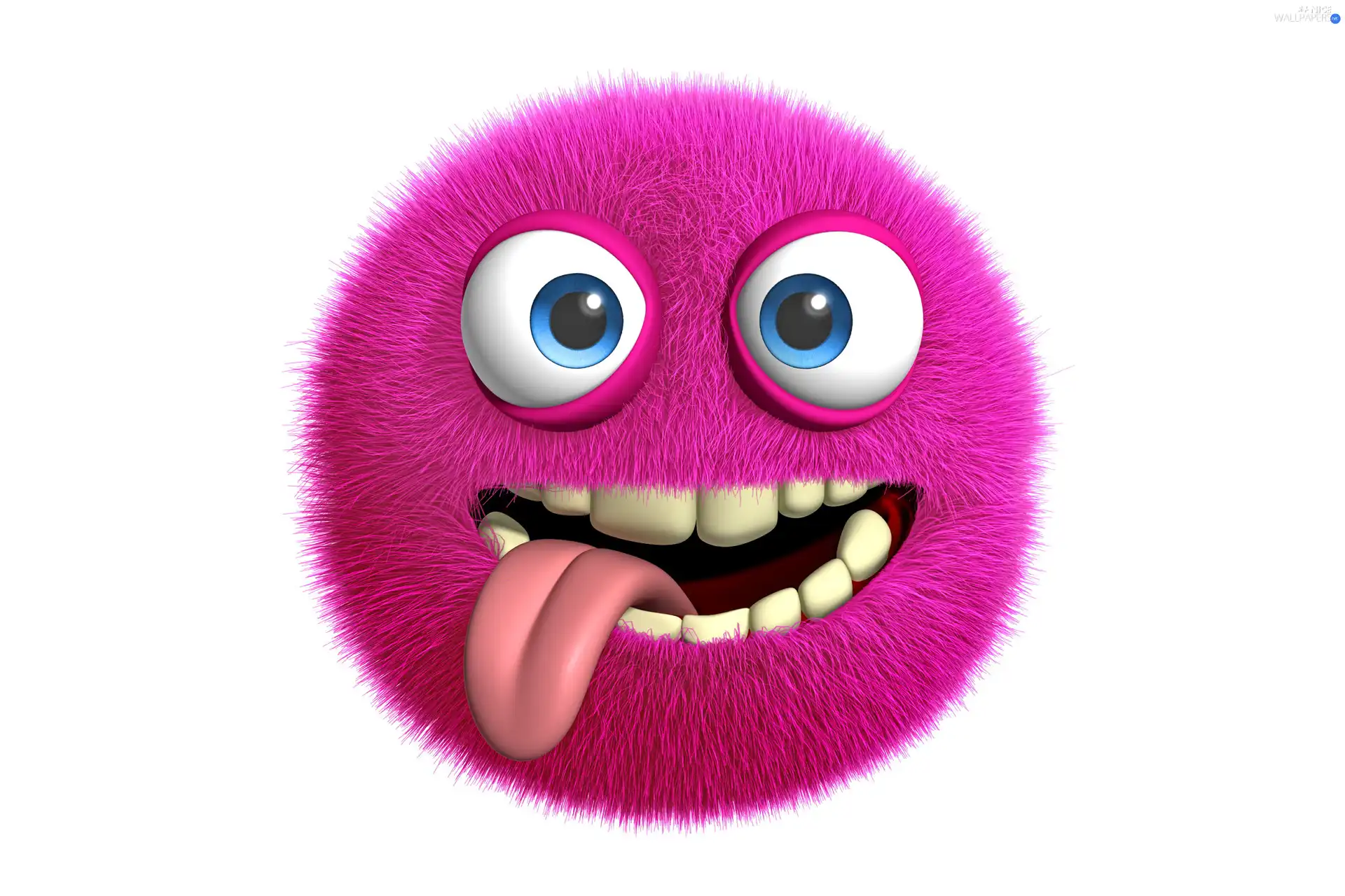 3D Graphics, Pink, creature