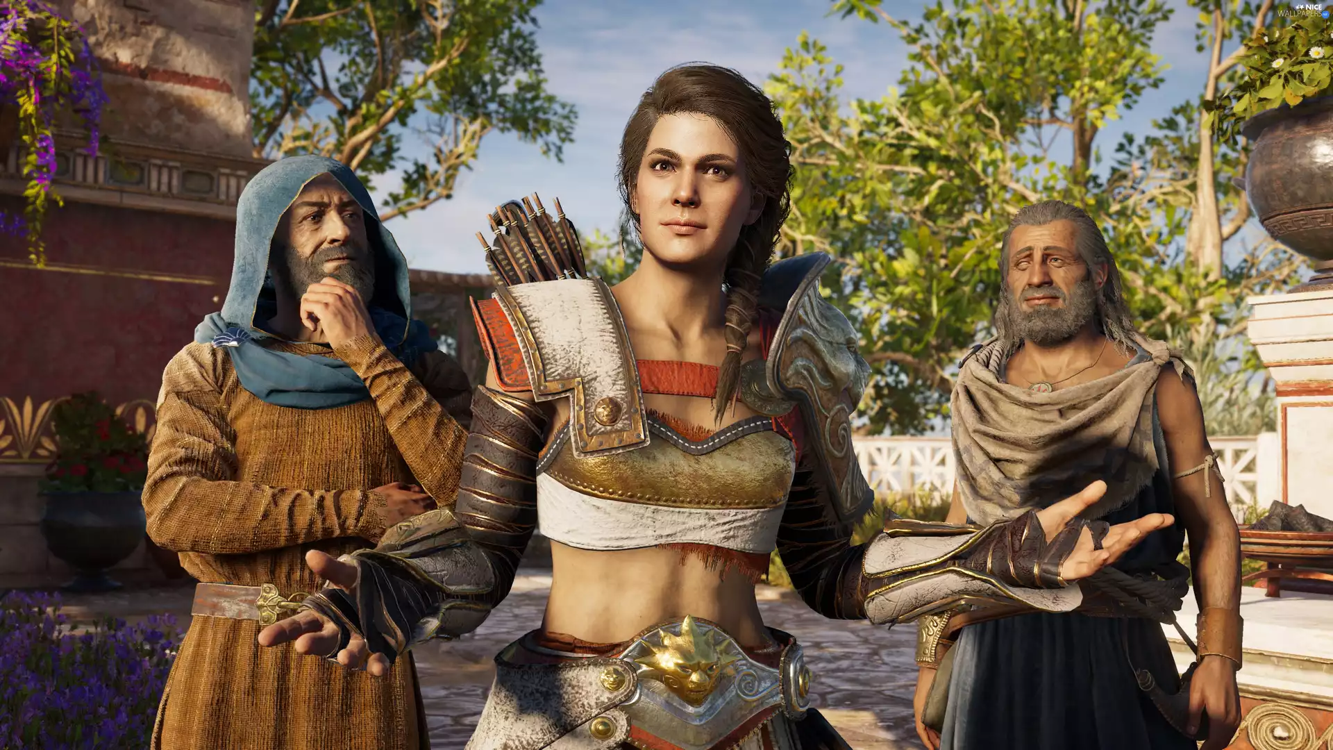 Assassins Creed Odyssey, Characters, game