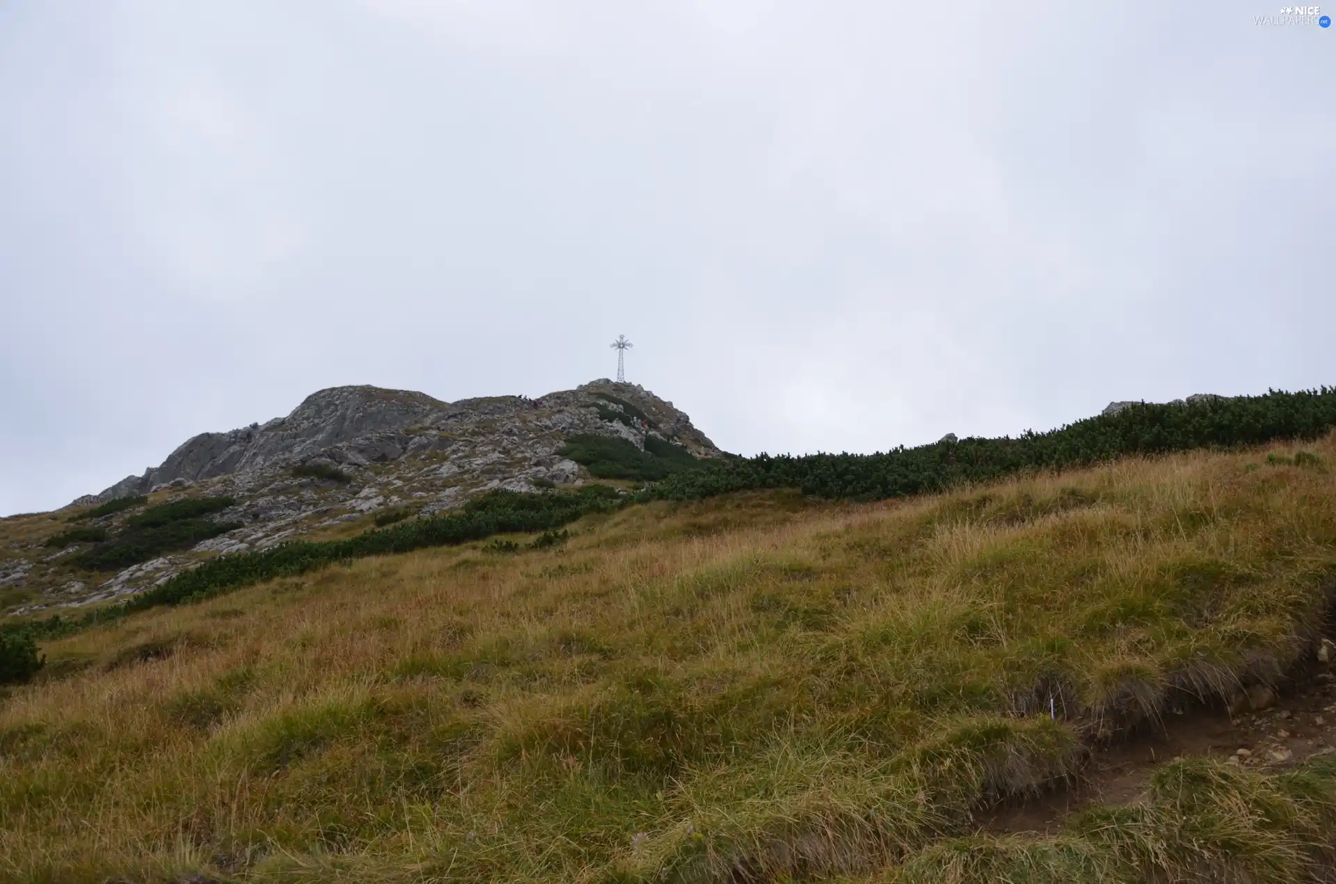 Cross, Mountains, Giewont