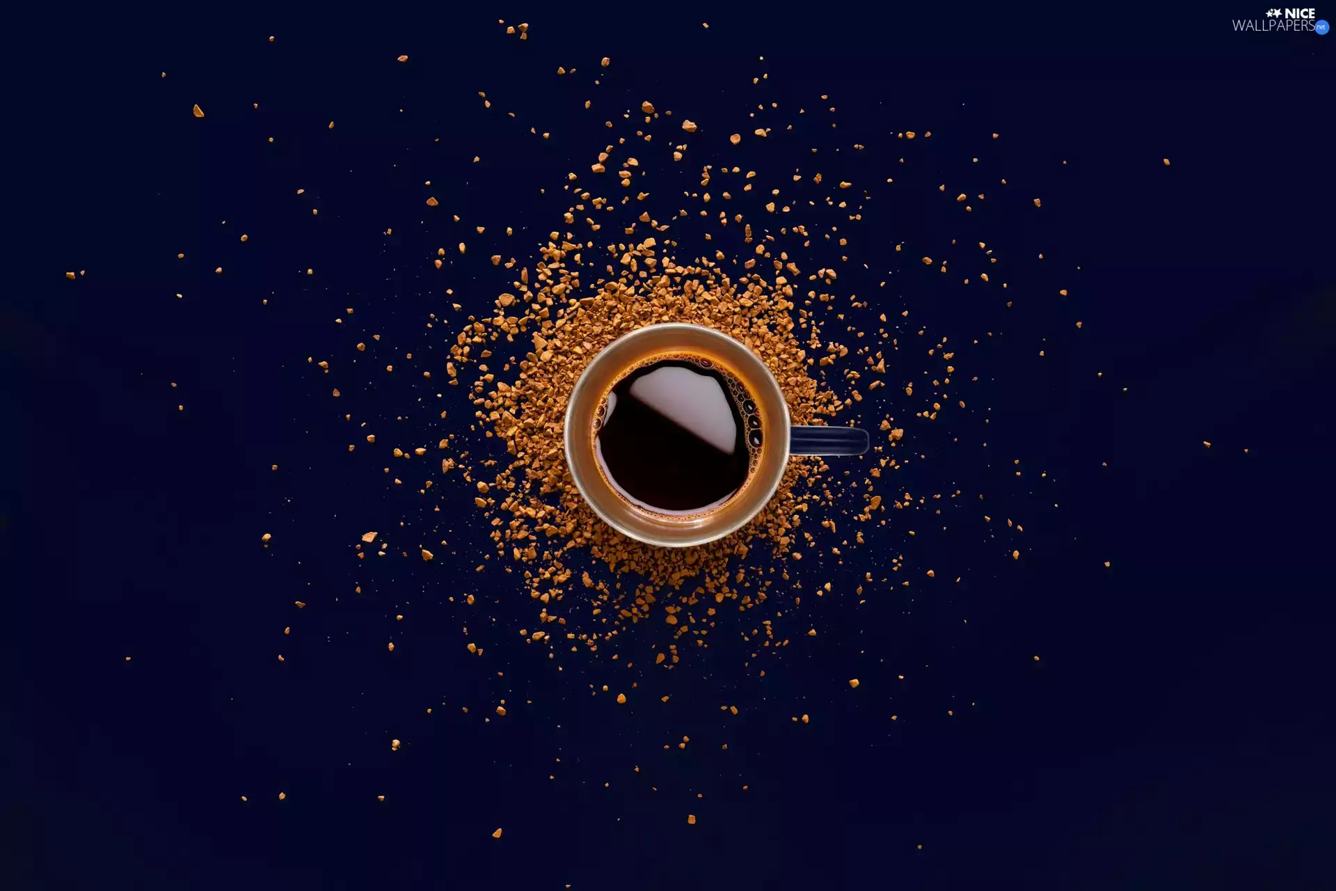 Cup, spilled, coffee