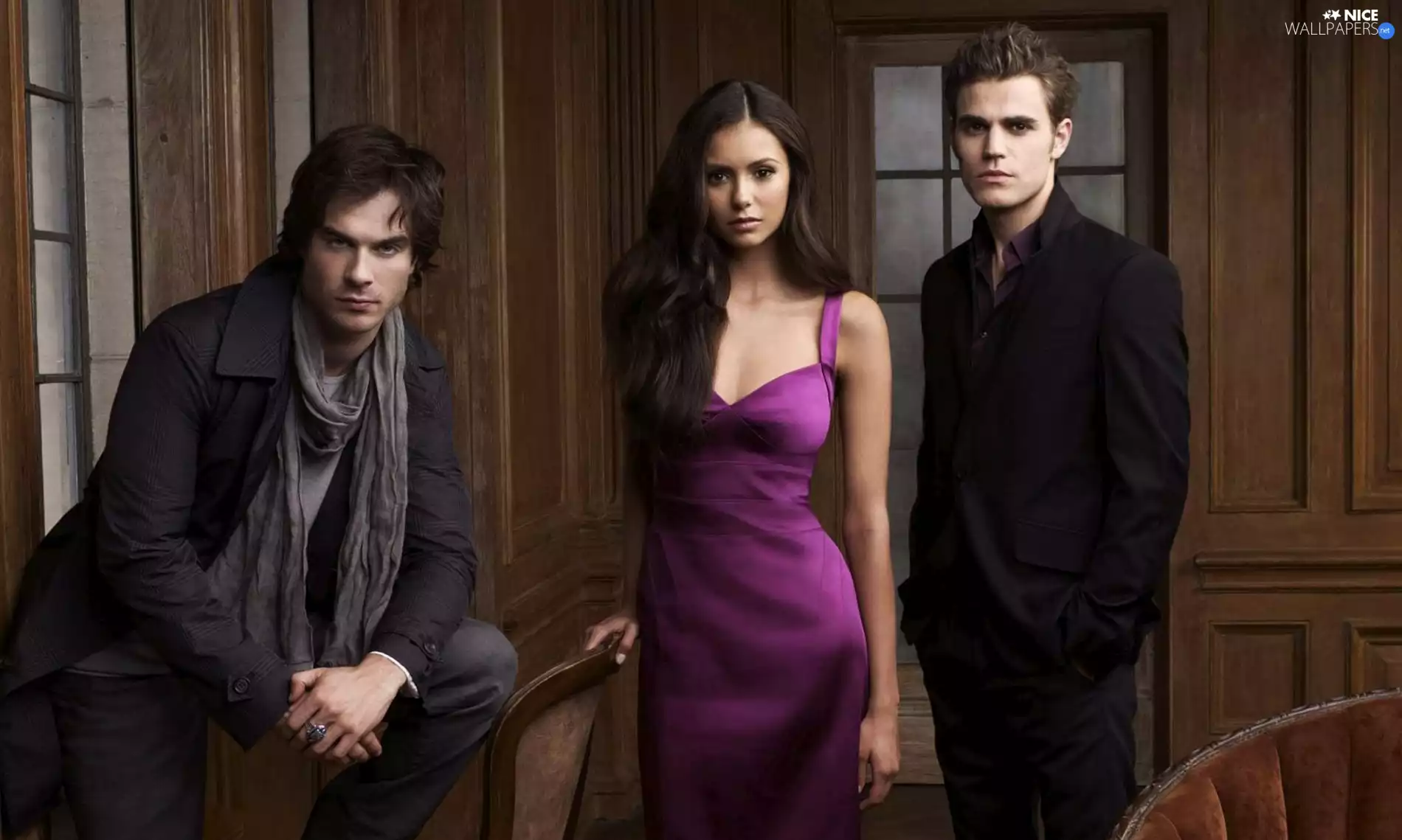 The Vampire Diaries, Damon, Elena, Stefan