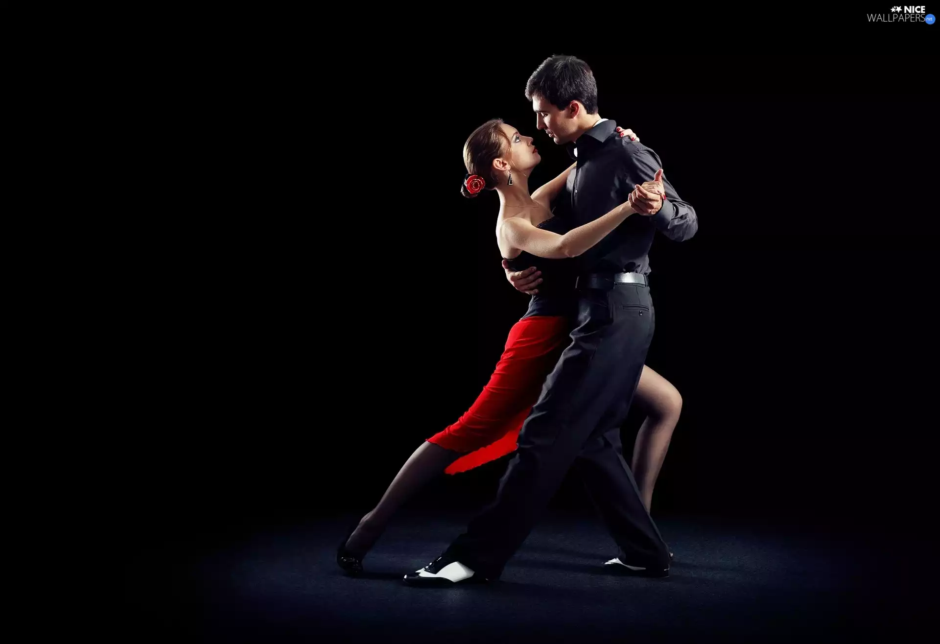 Women, dance, Tango, a man