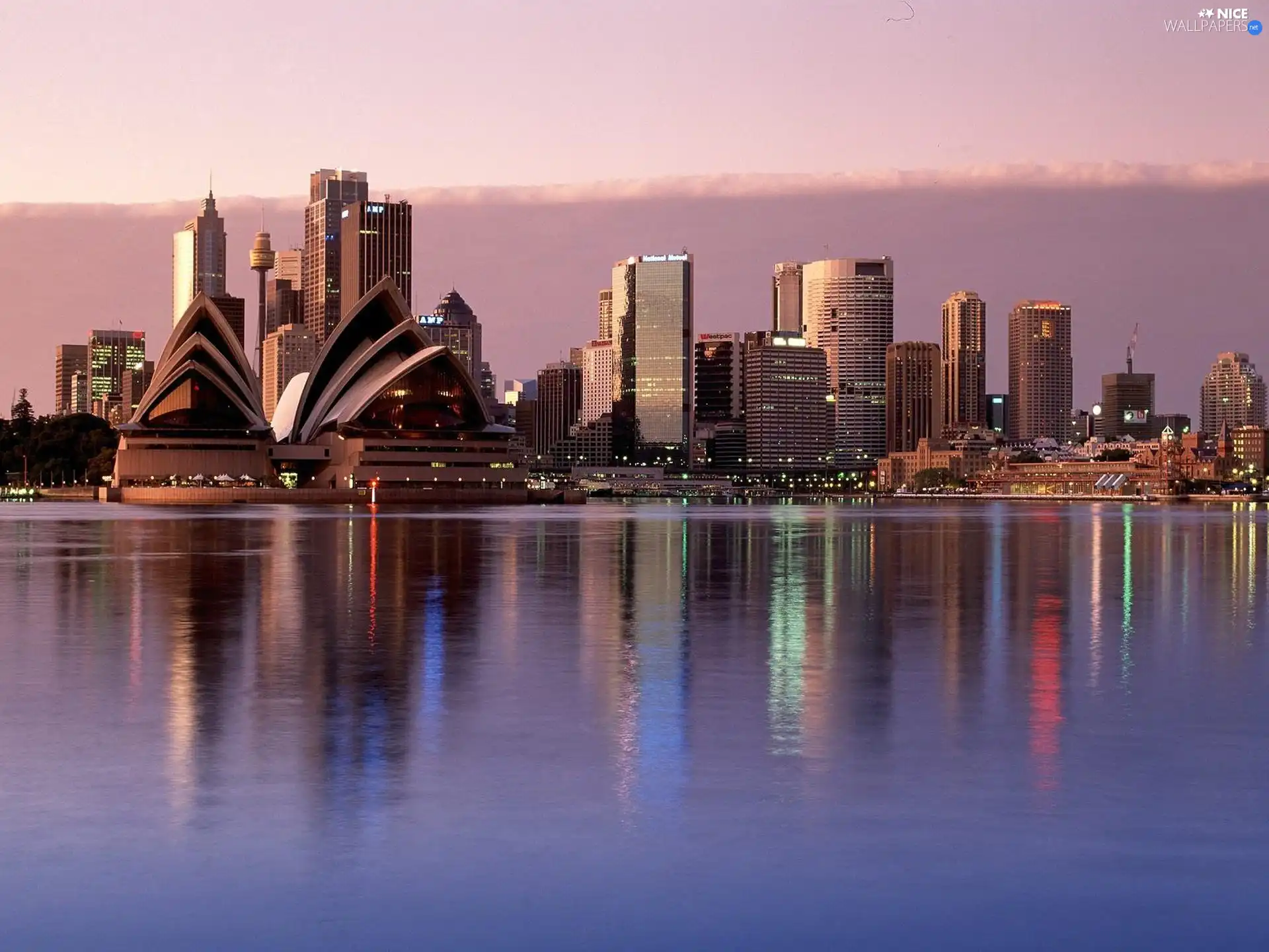 Australia, water, dawn, Sydney