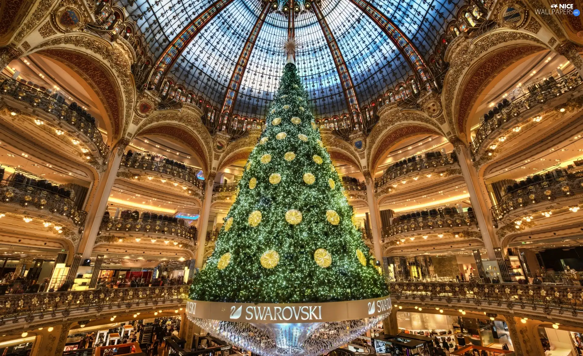 jewelry, christmas tree, Decorated