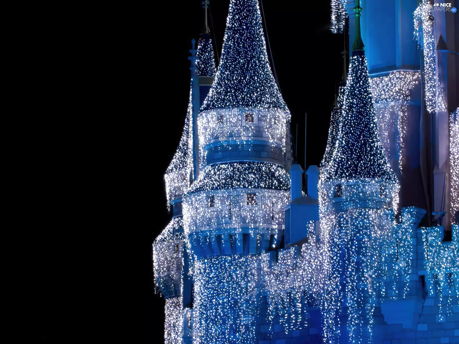 decoration, Castle, Lights