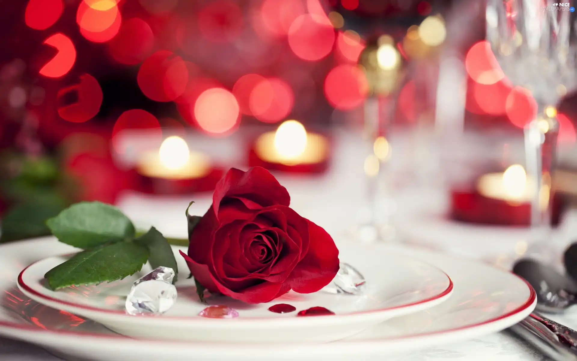 dinner, Romantic, Valentine