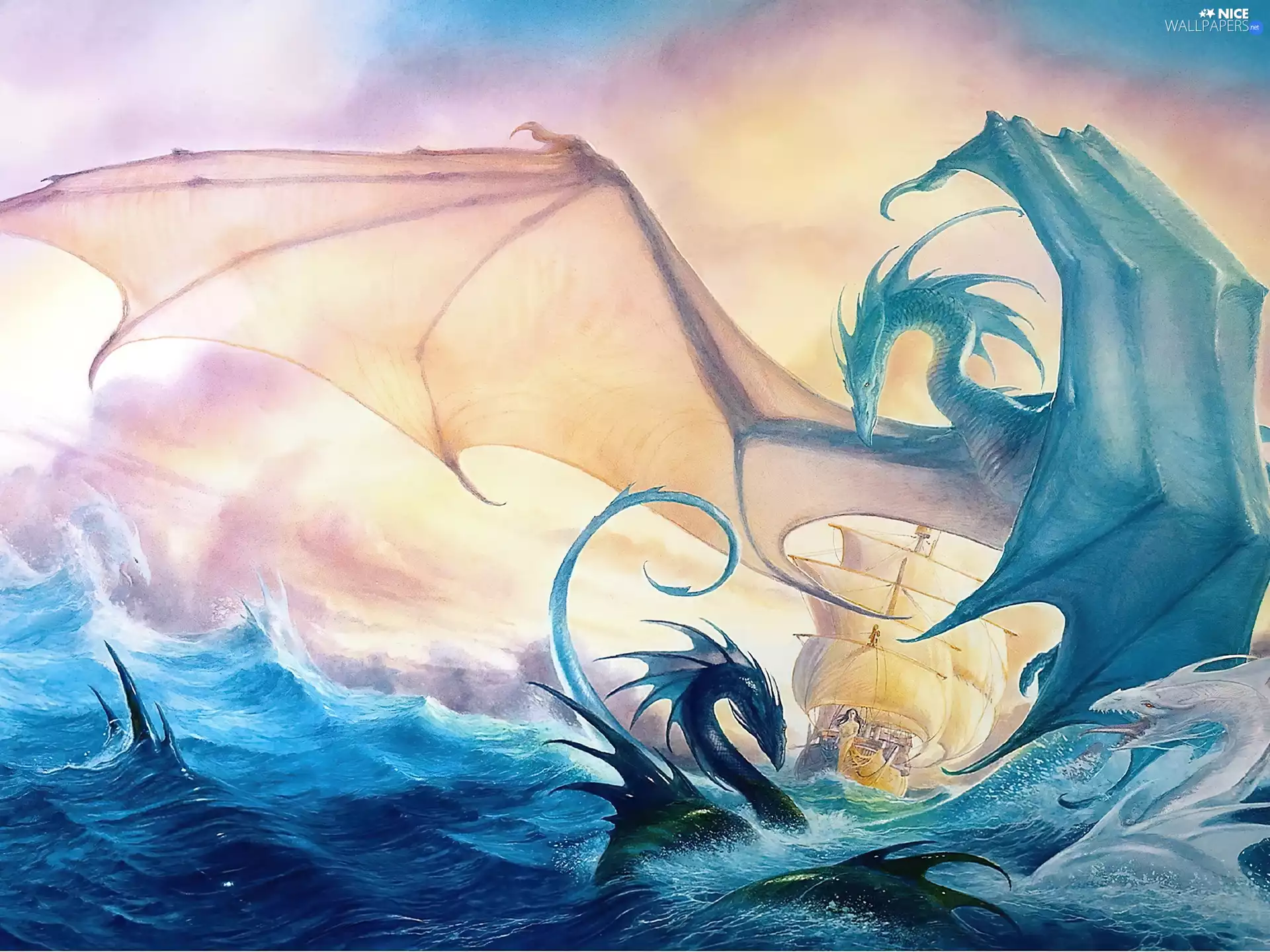 Dragons, sailing vessel