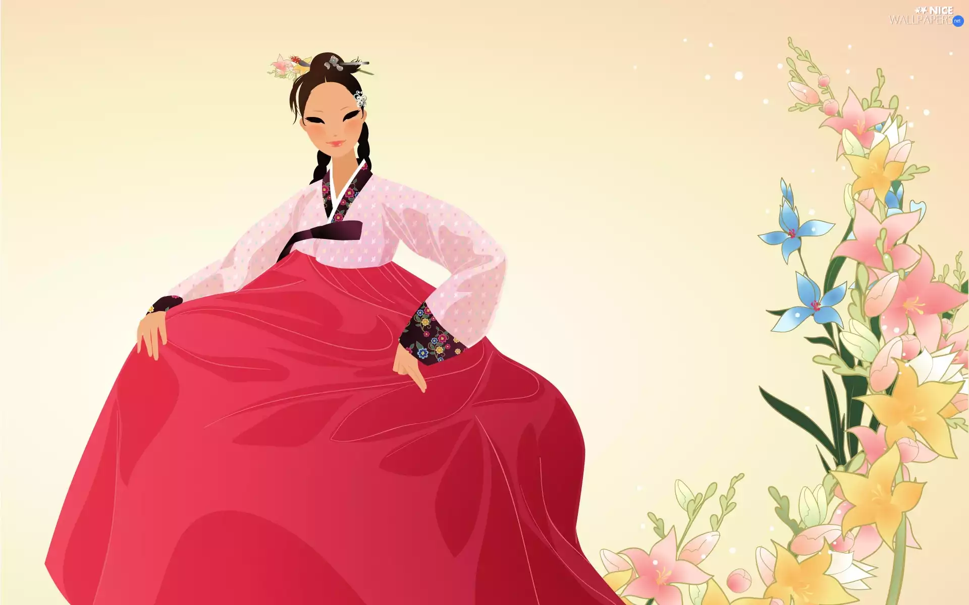 Dress, Women, Japanese