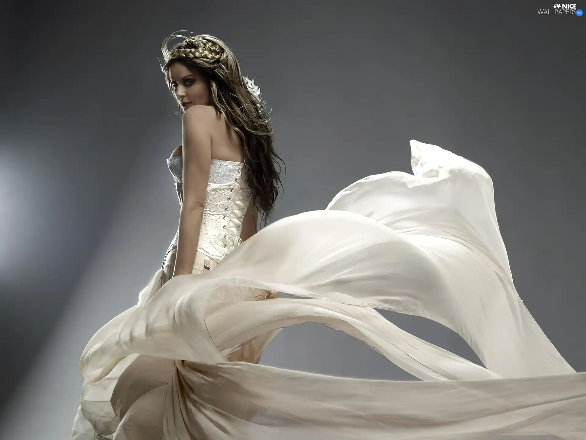 wedding, Sarah Brightman, Dress