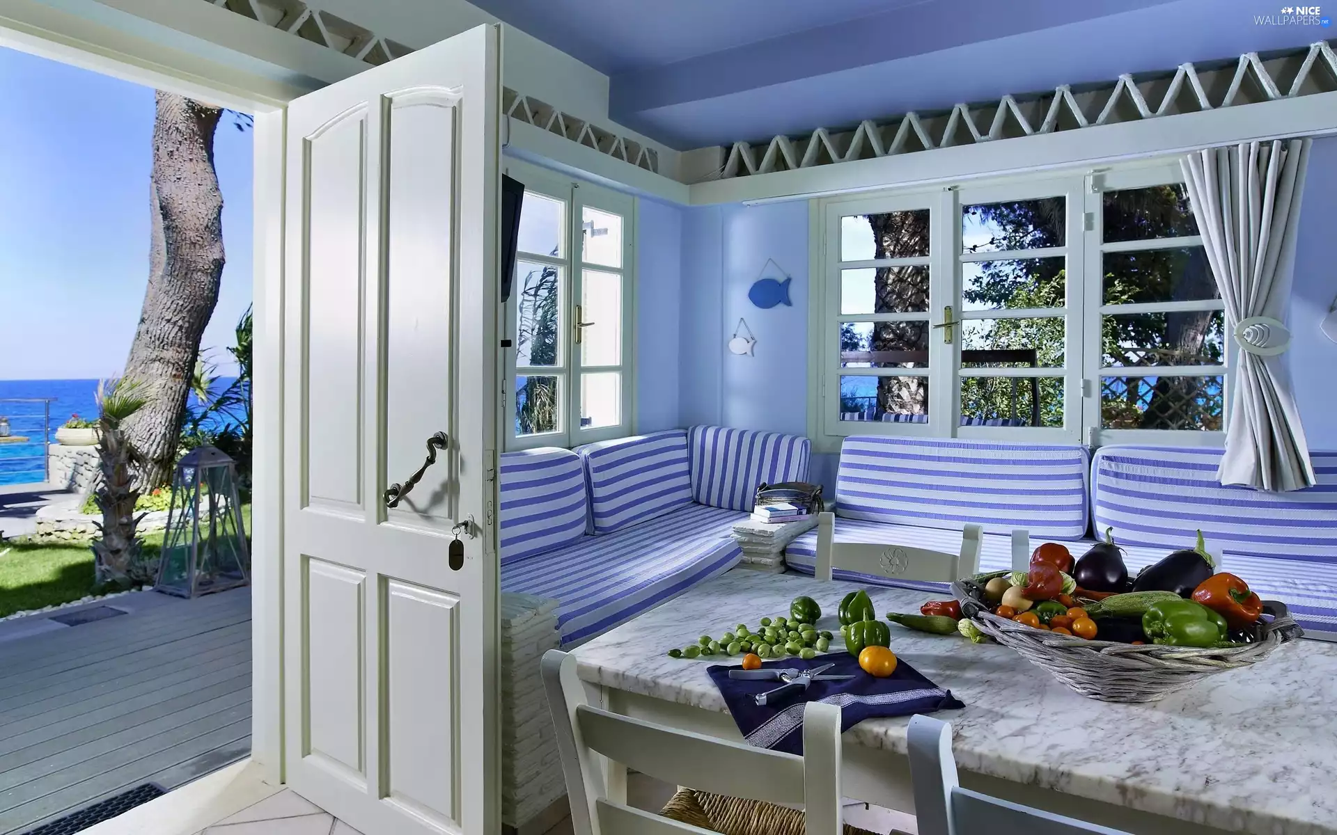 terrace, dining room, Exit