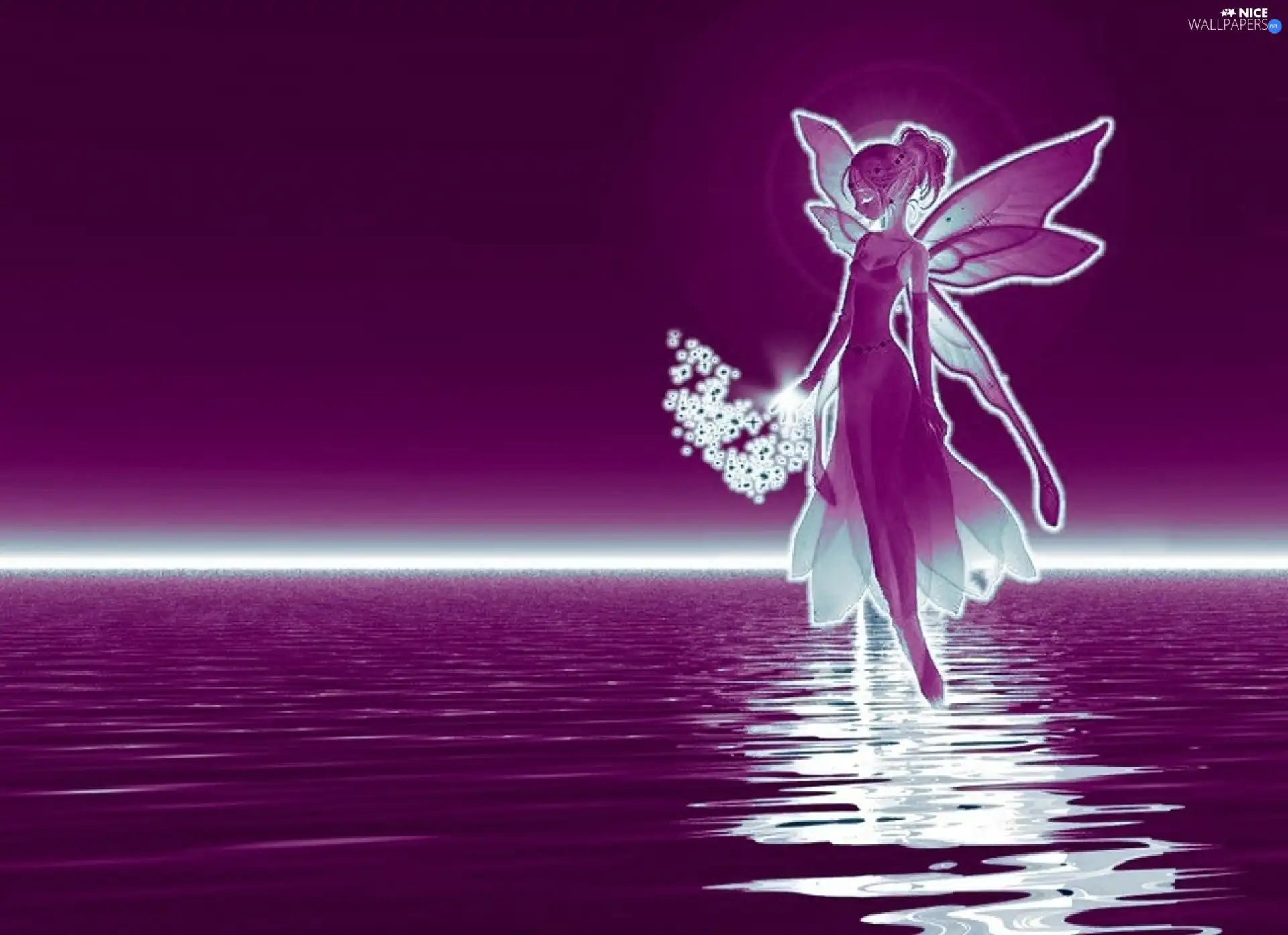 graphics, water, fairy, fantasy