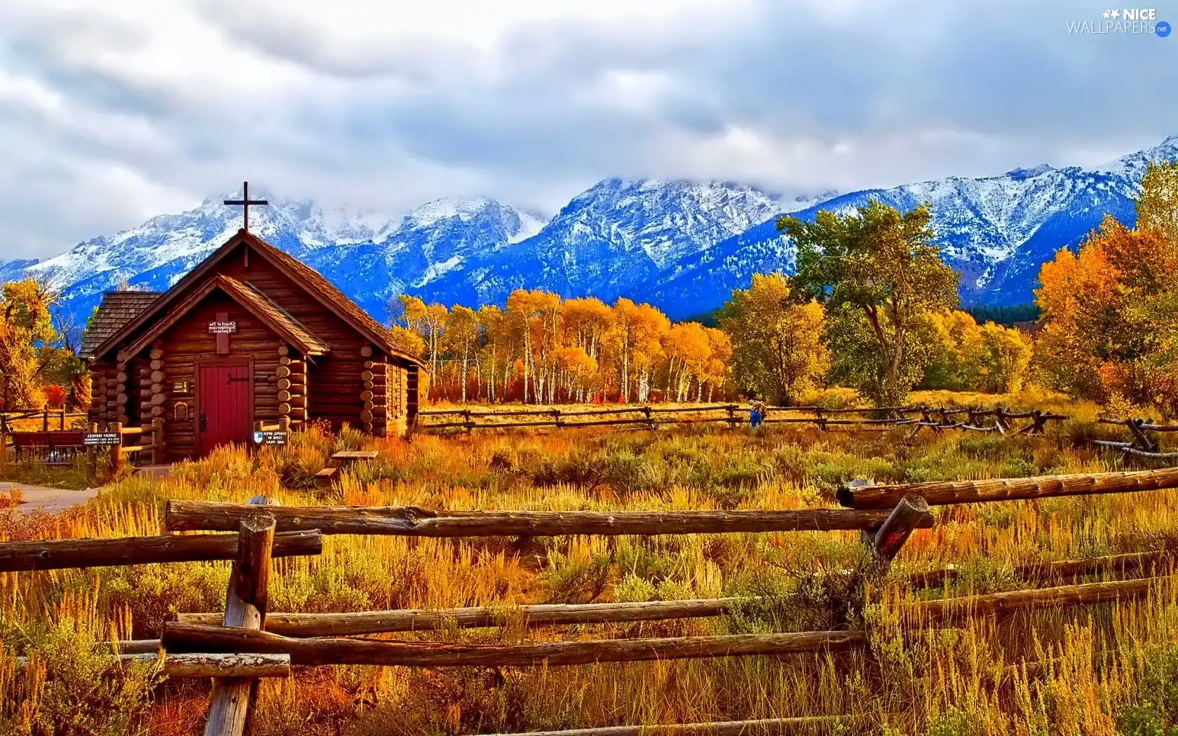 Fance, Mountains, church