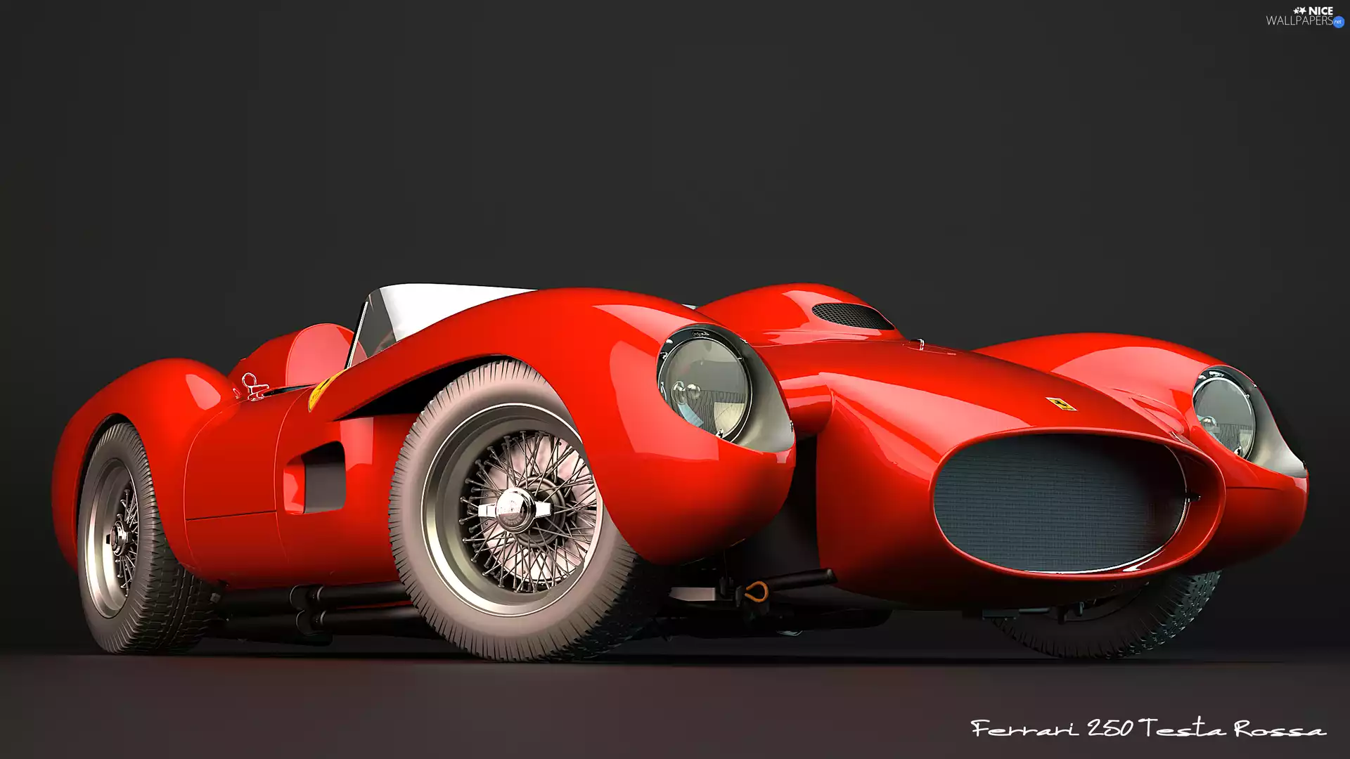 Jenny Jones, antique, Ferrari 250 Testa Rossa