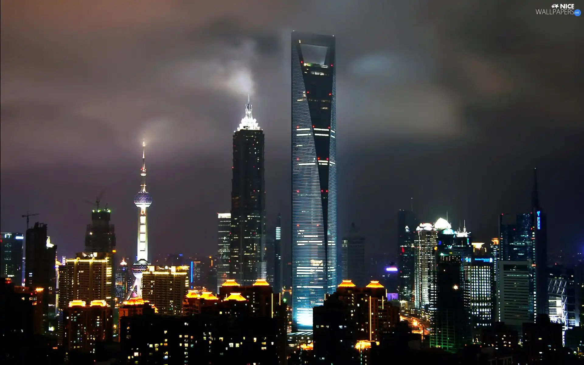 Financial, Center, Shanghai, World, China