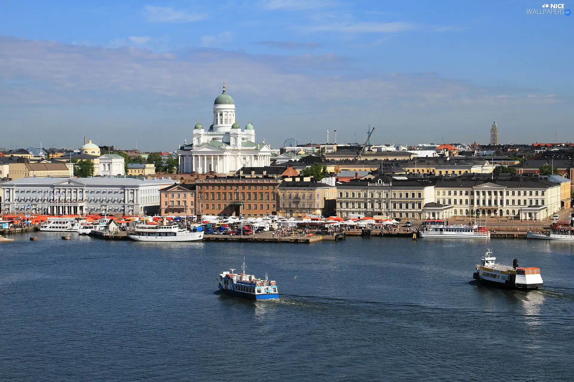 panorama, Helsinki, Finland, town