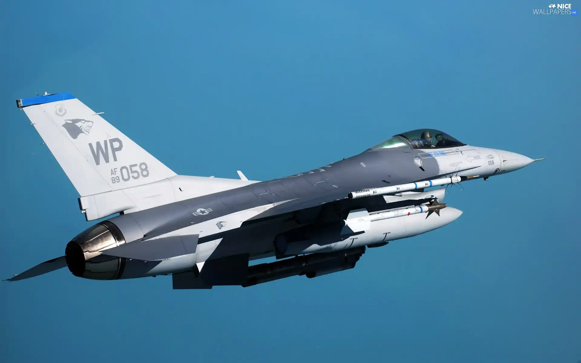 F-16, fighter, flight