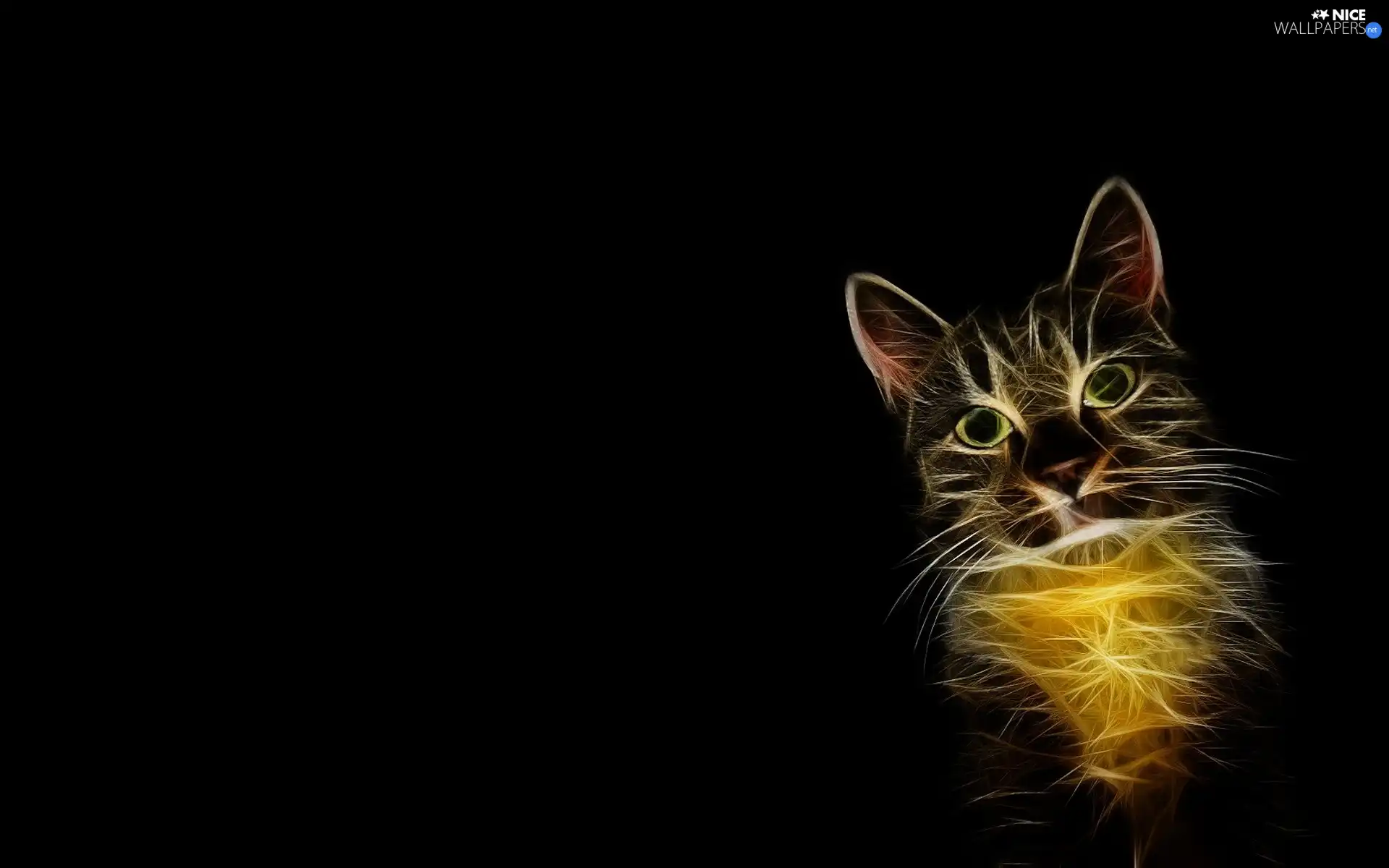 Fractalius, cat, graphics