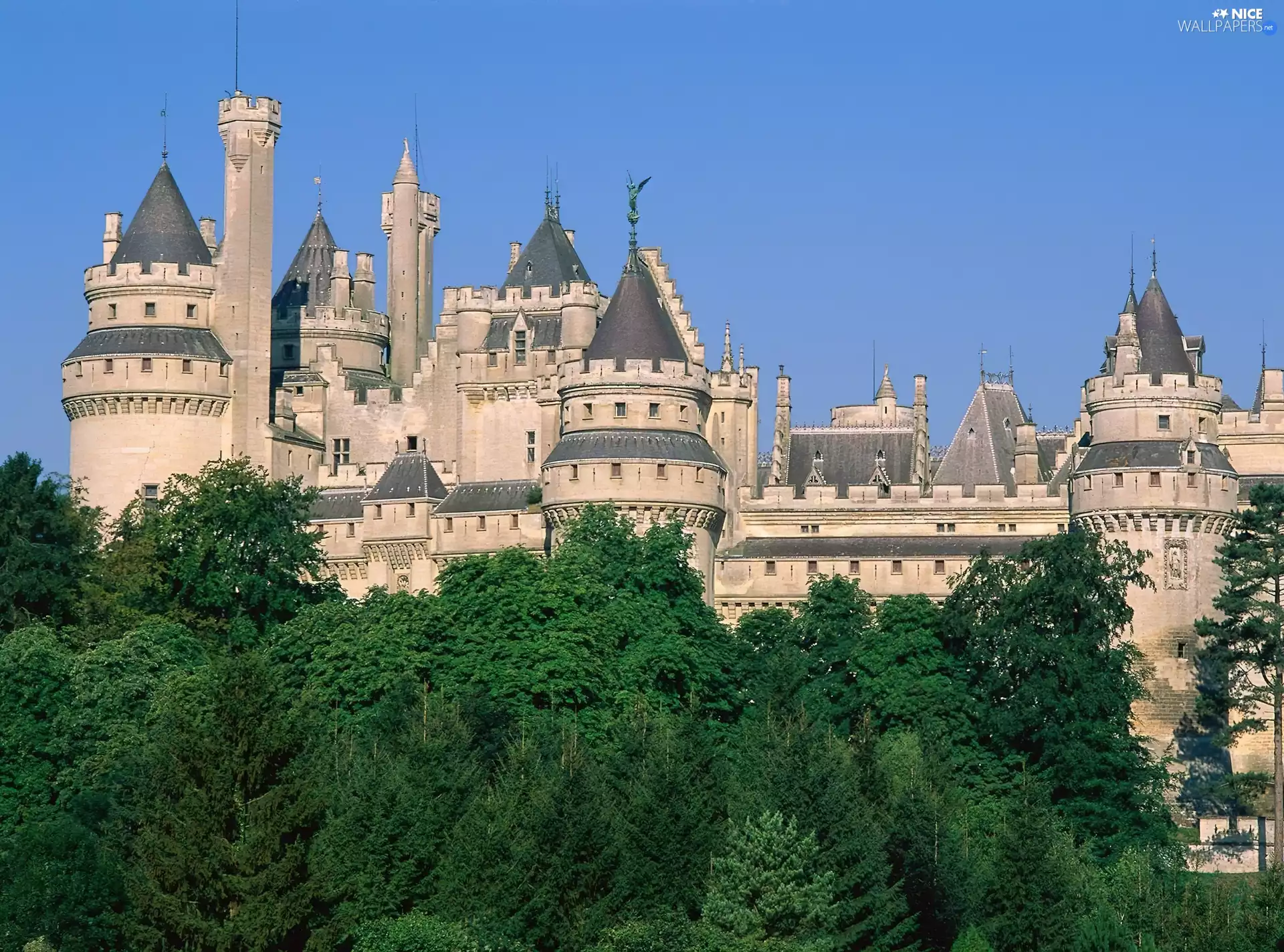 France, Pierrefonds, Castle
