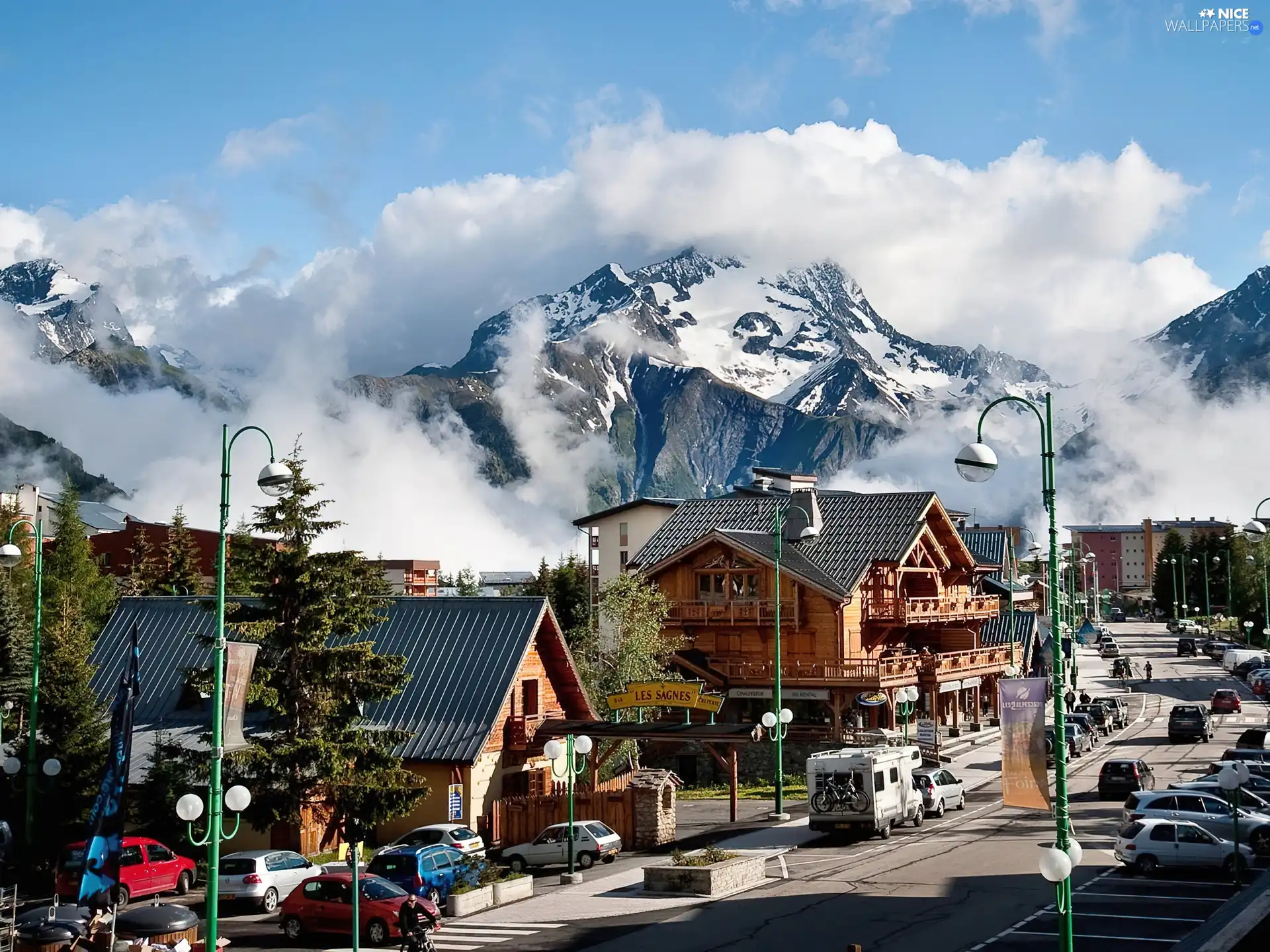 Way, Alps, France, Mountains