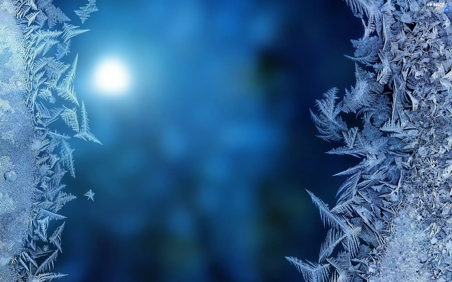 Frost, winter, Window