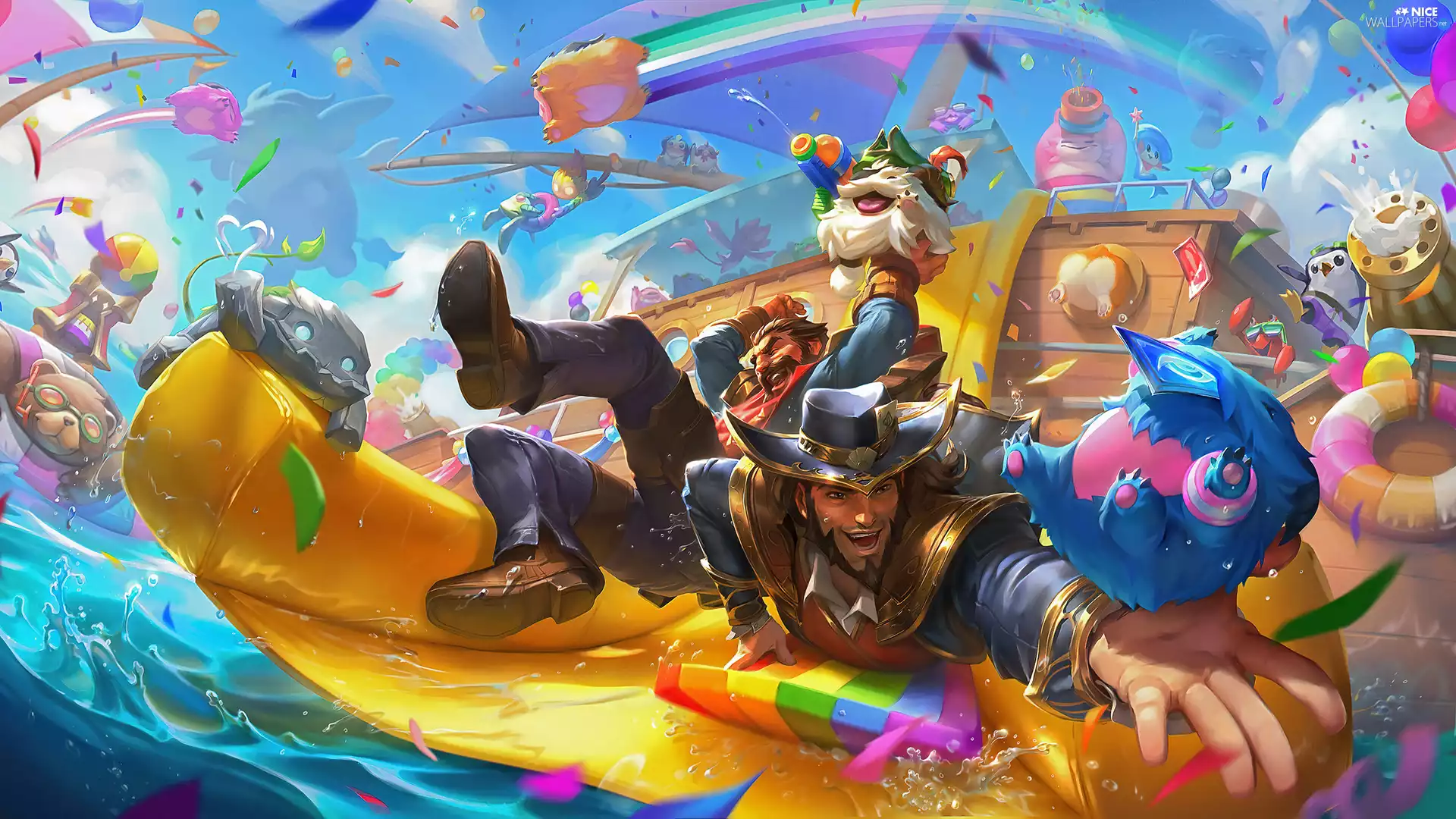 Twisted Fate, Graves, League Of Legends, Characters, game