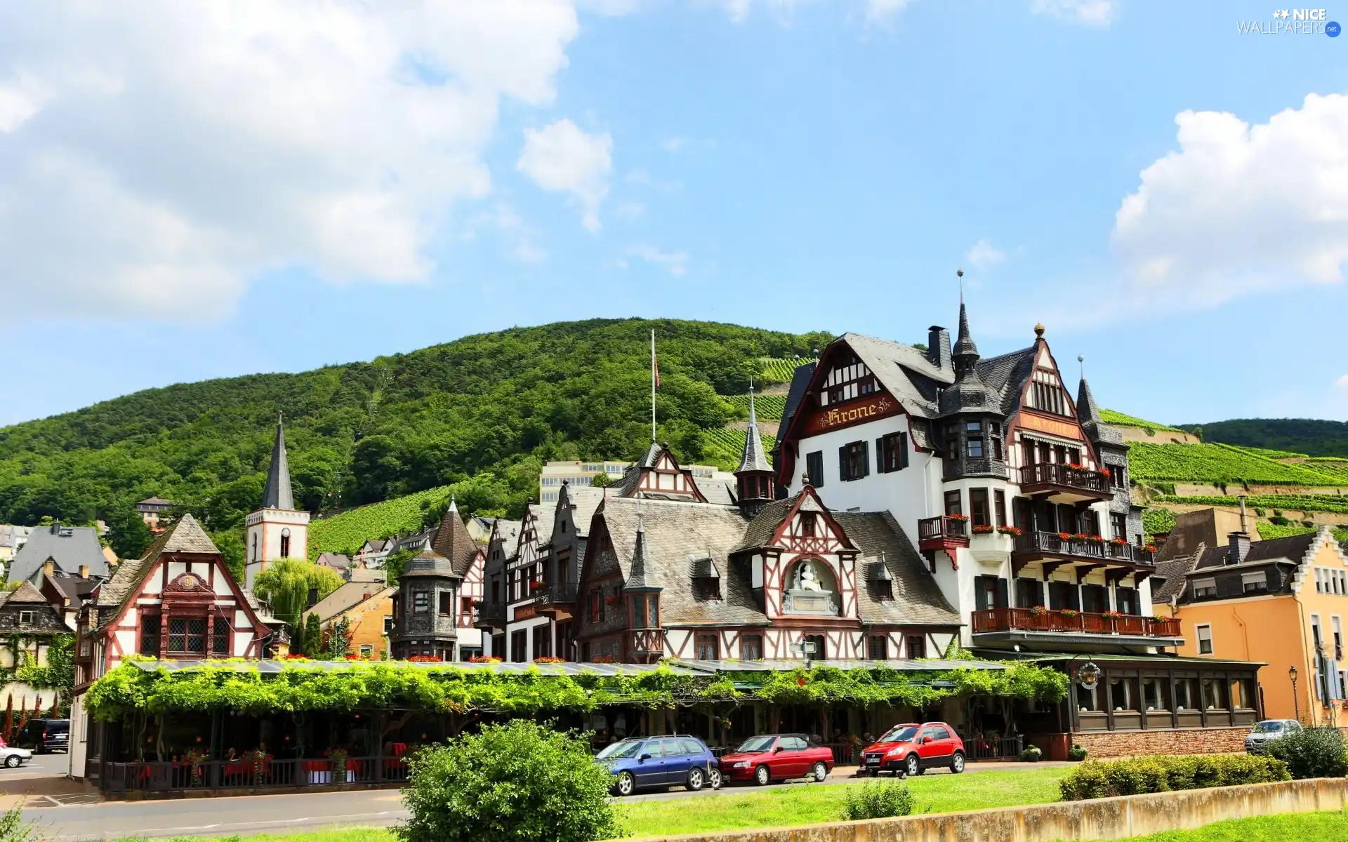 Hotel hall, Assmannskhauzen, Germany, Restaurant