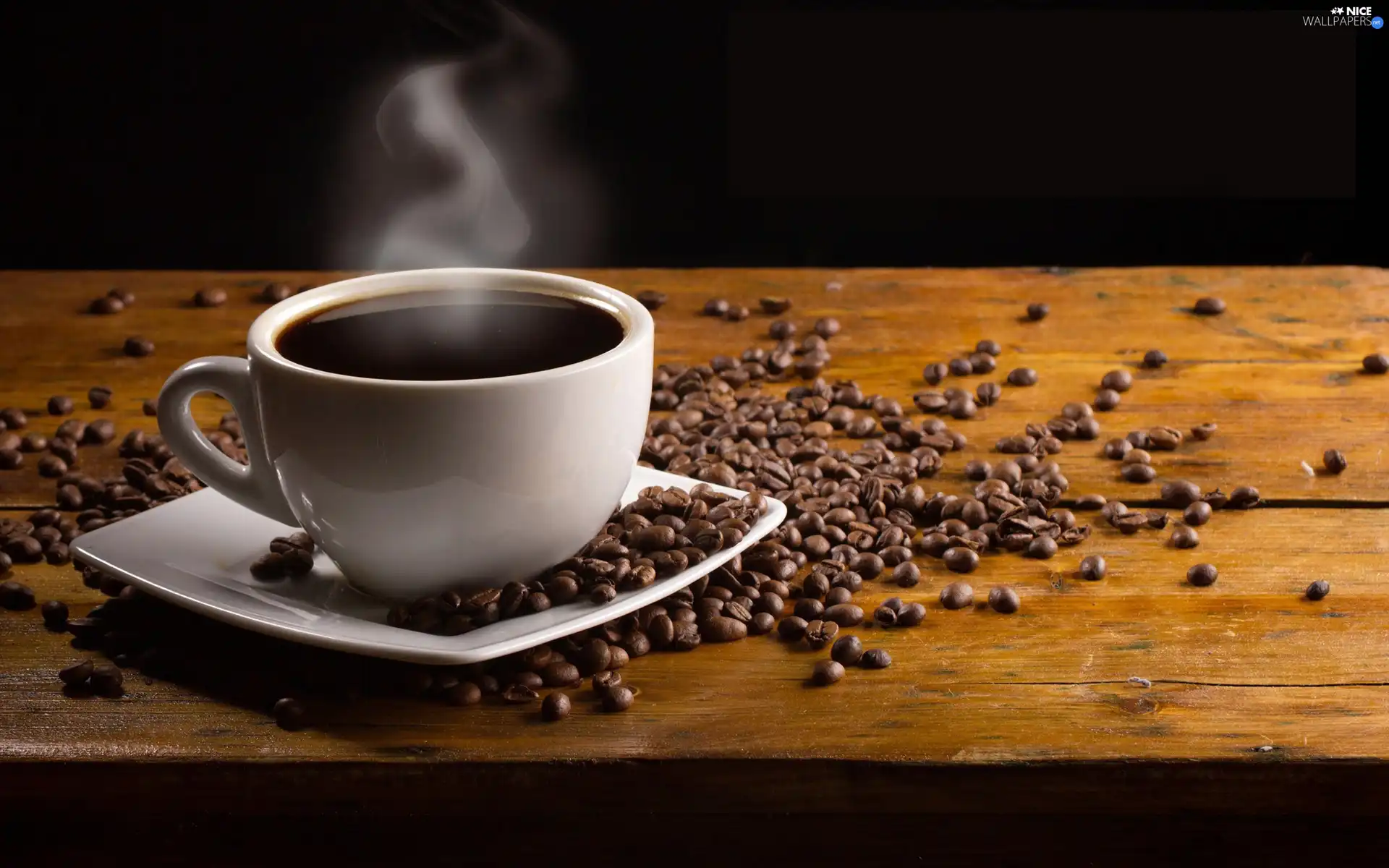 grains, coffee, cup