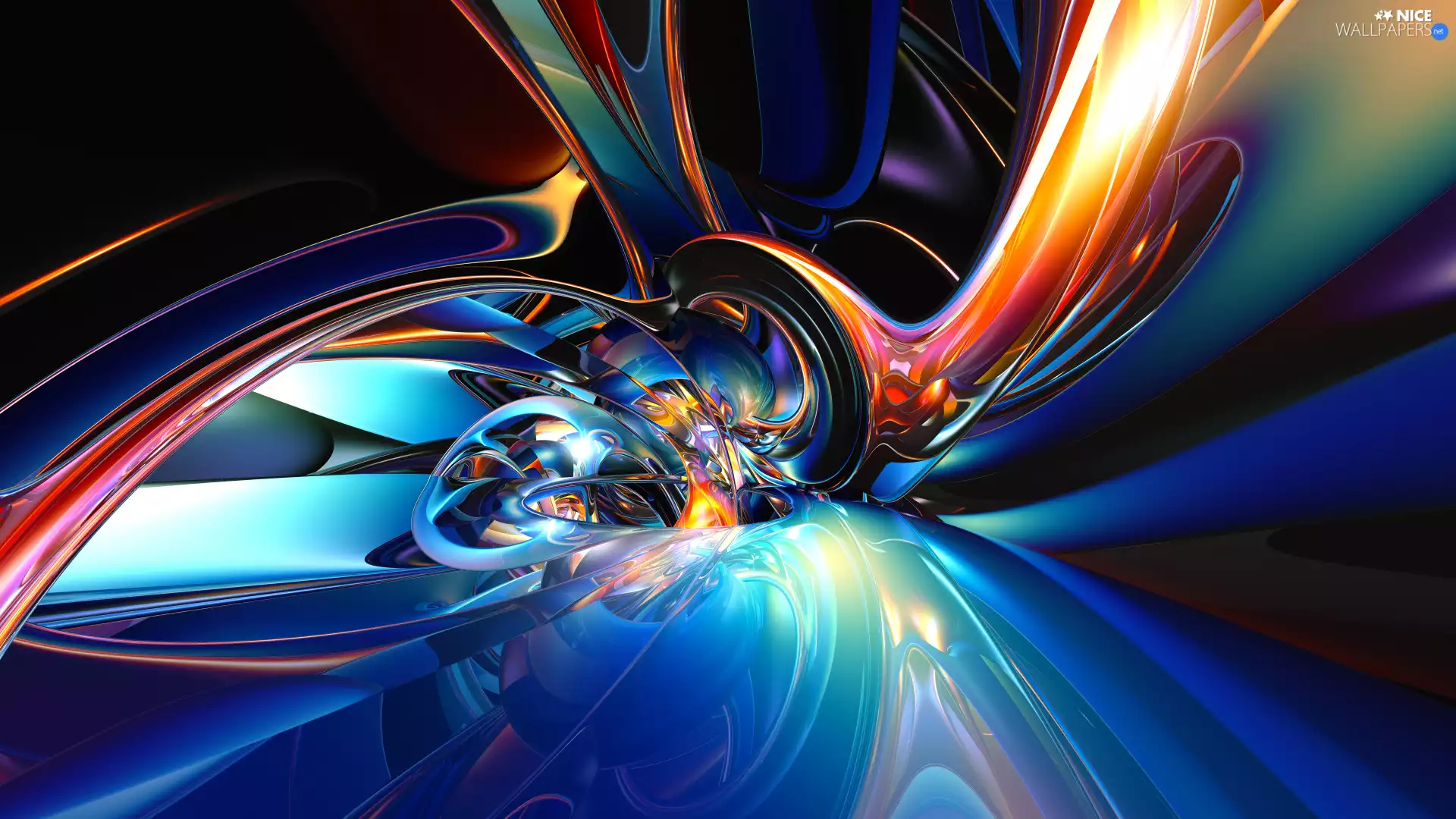 abstraction, luminous, 3D Graphics