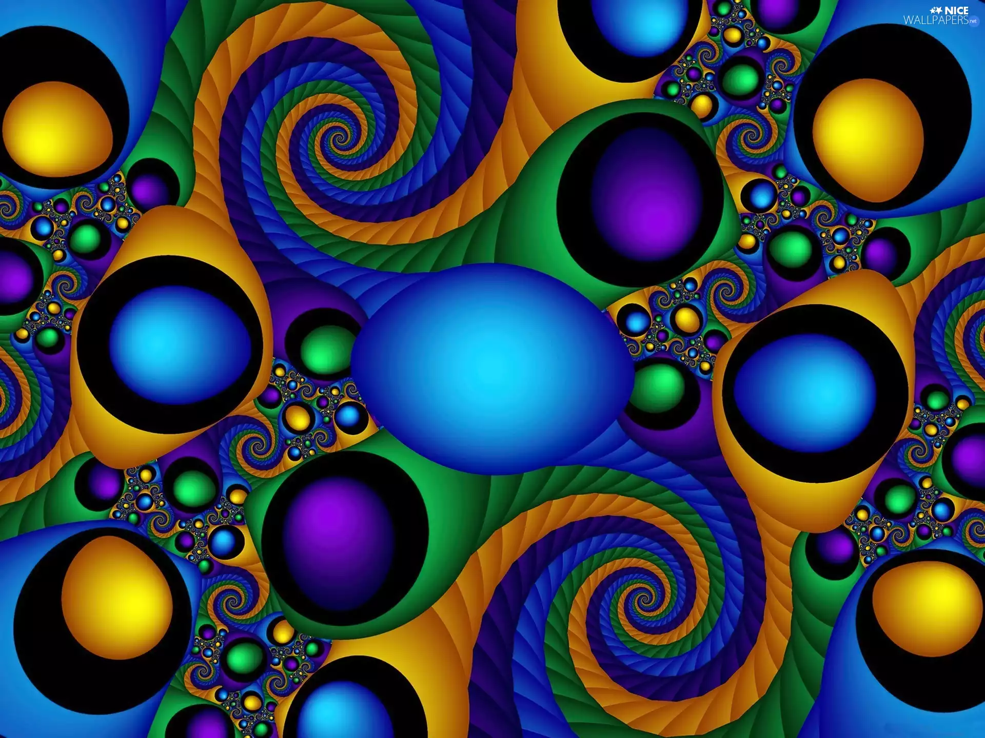 graphics, Orbs, abstraction