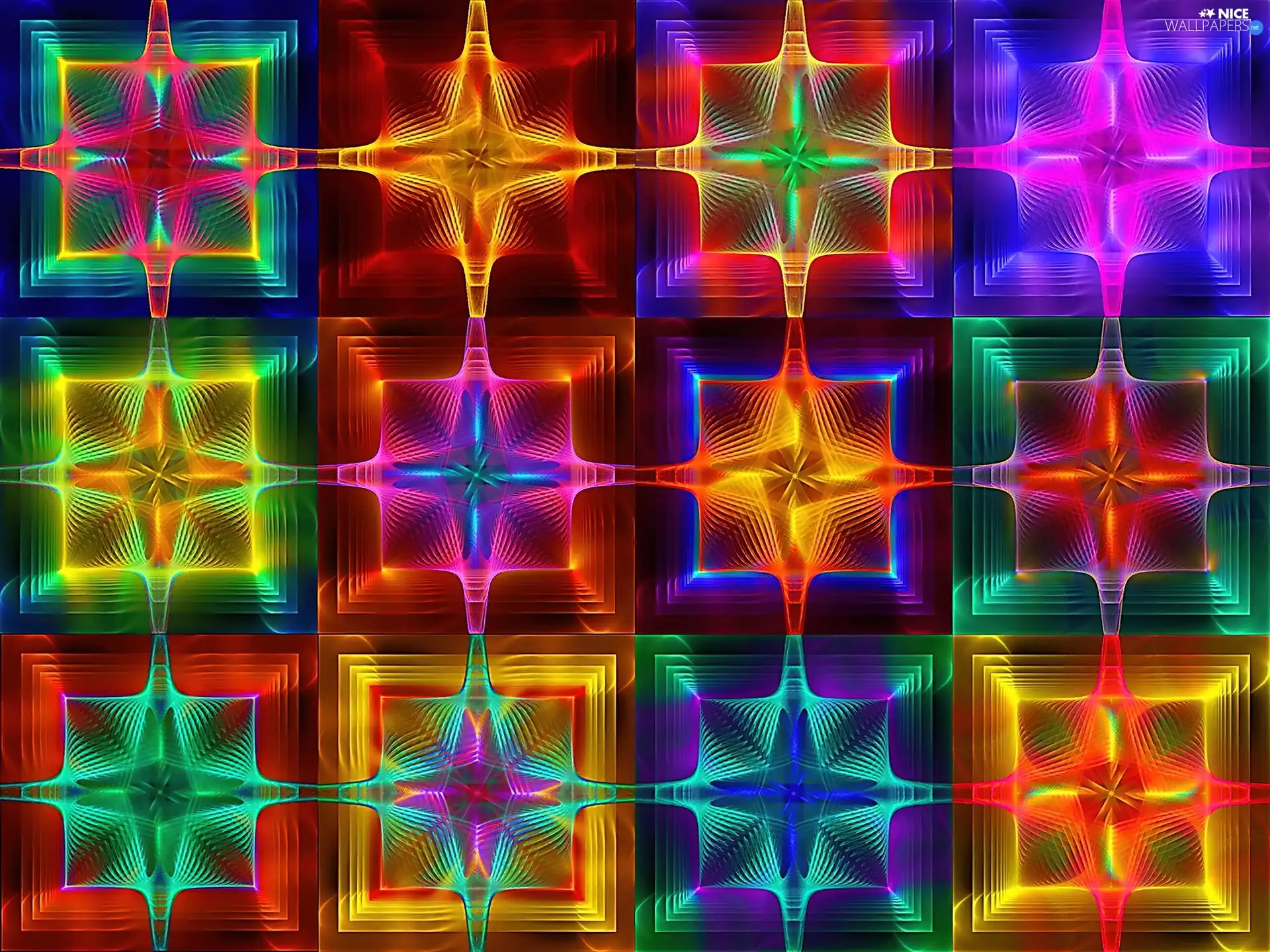 abstraction, square, graphics, color