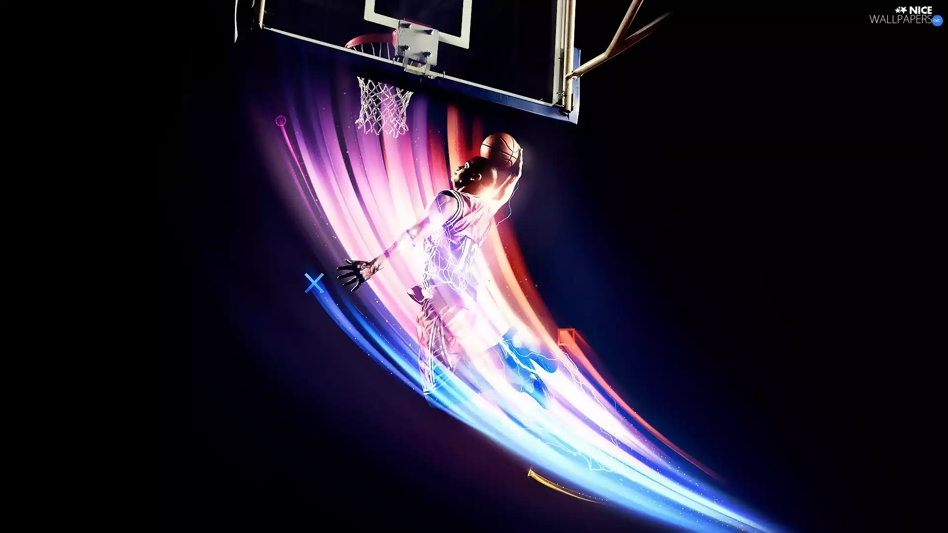 3D Graphics, basketball, Ball, basketball