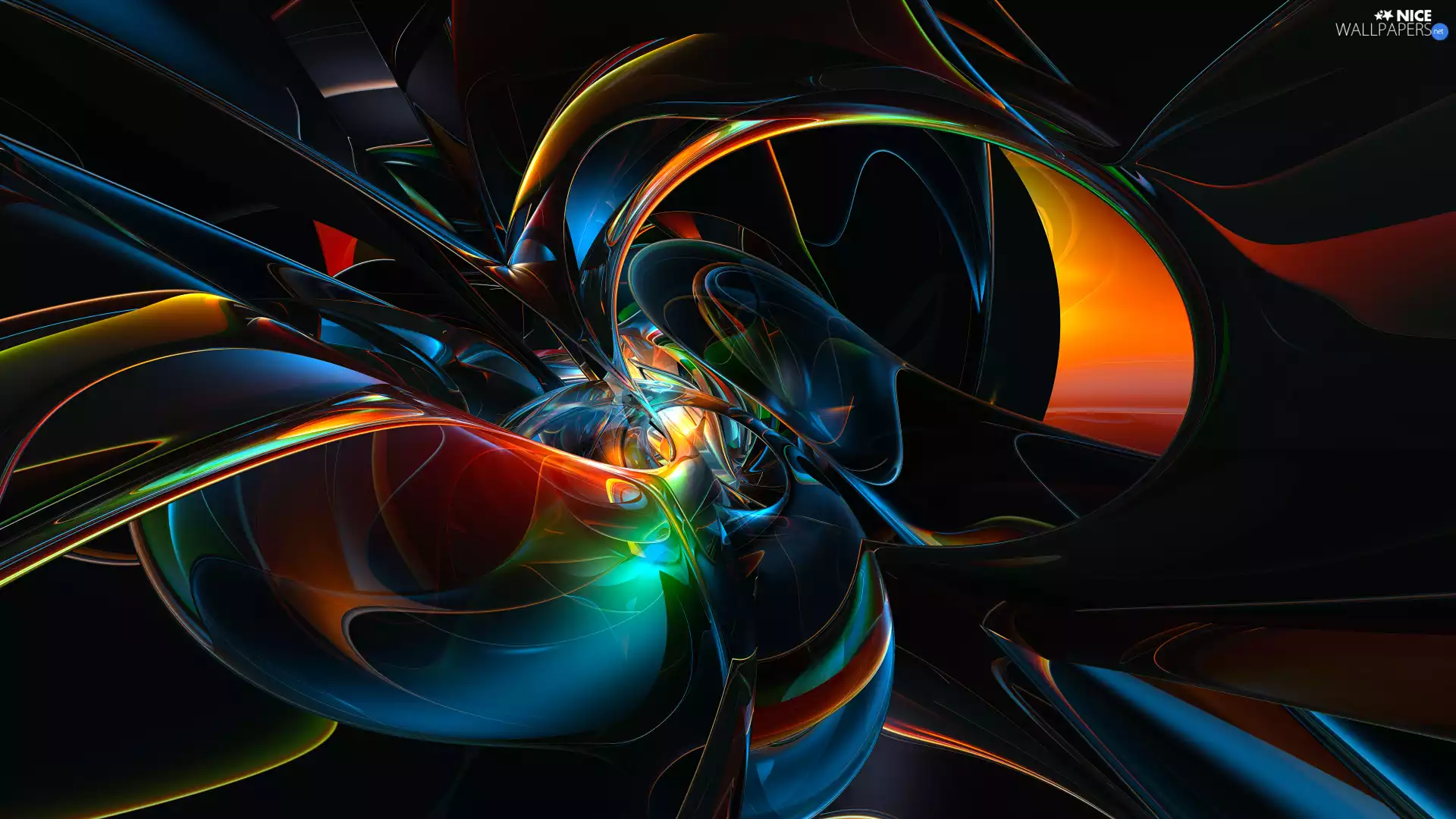 3D Graphics, color, patterns, abstraction