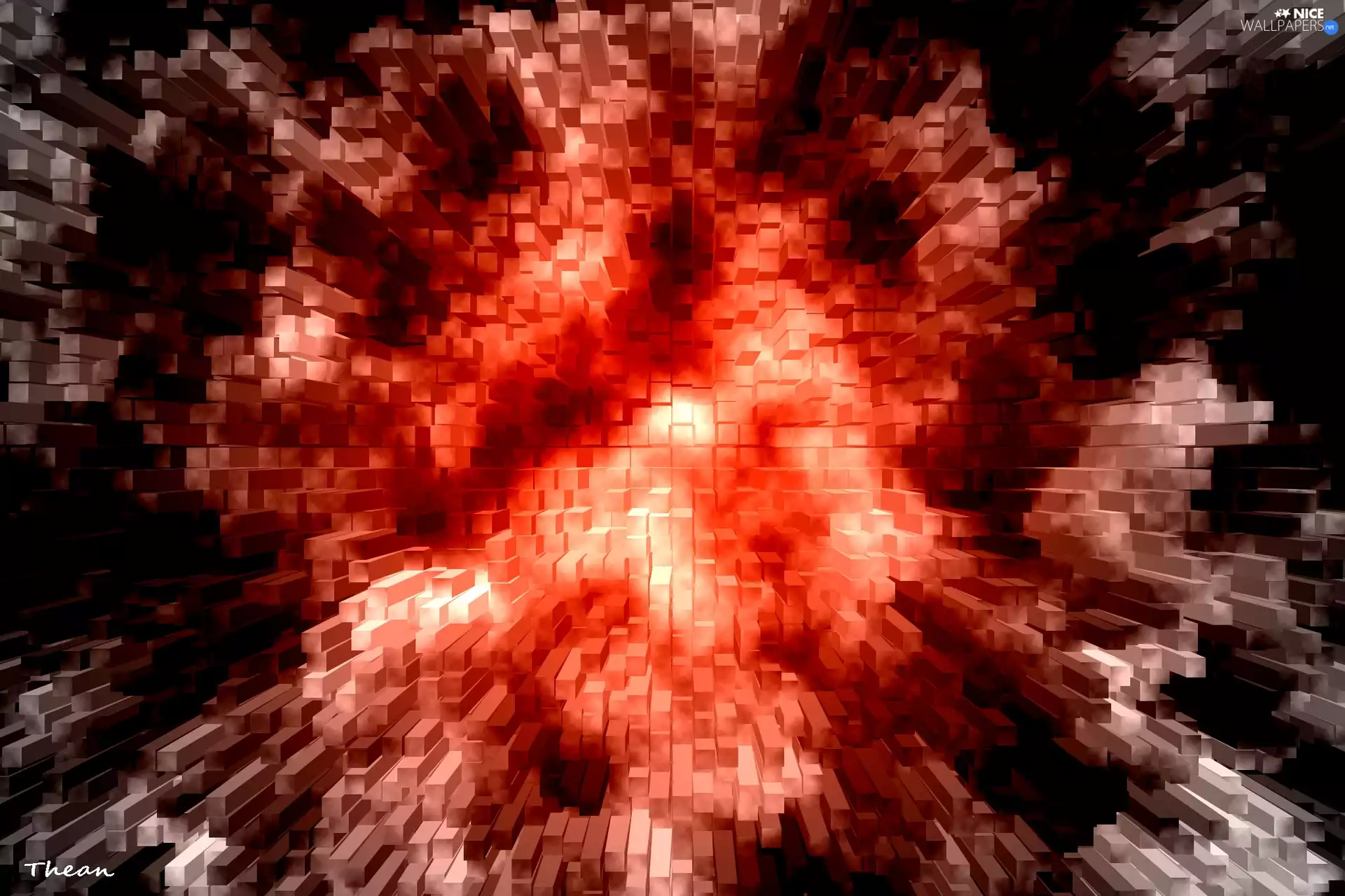 graphics, Red, lumps