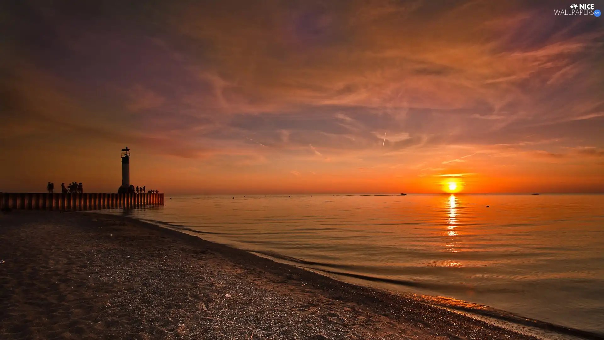 Sky, sea, Great Sunsets