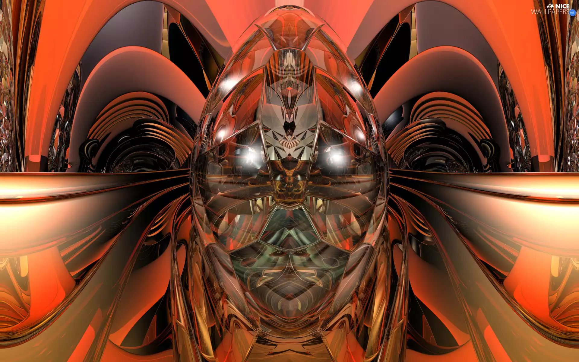 abstraction, 3D Graphics, grouper