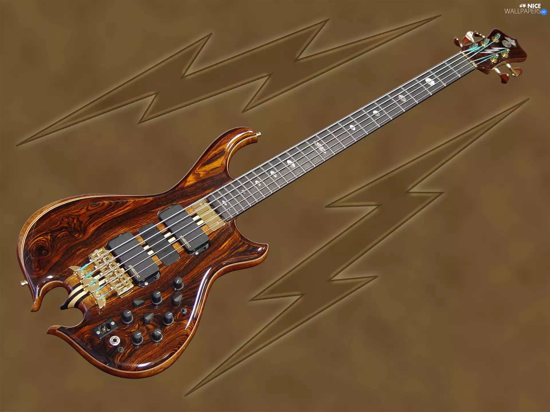 Beauty, Electric, Lightning, Guitar