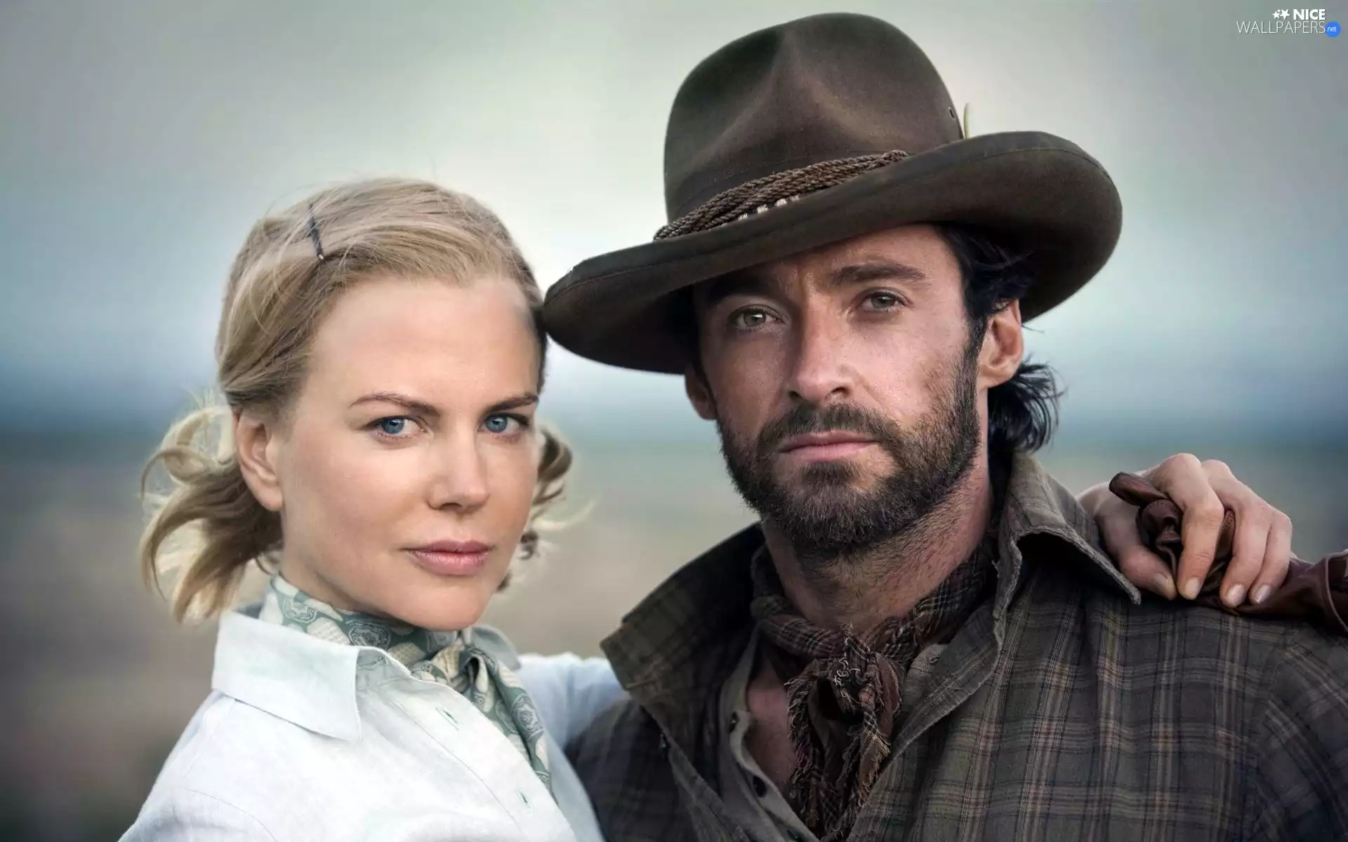Hugh Jackman, hair, Hat, Nicole Kidman