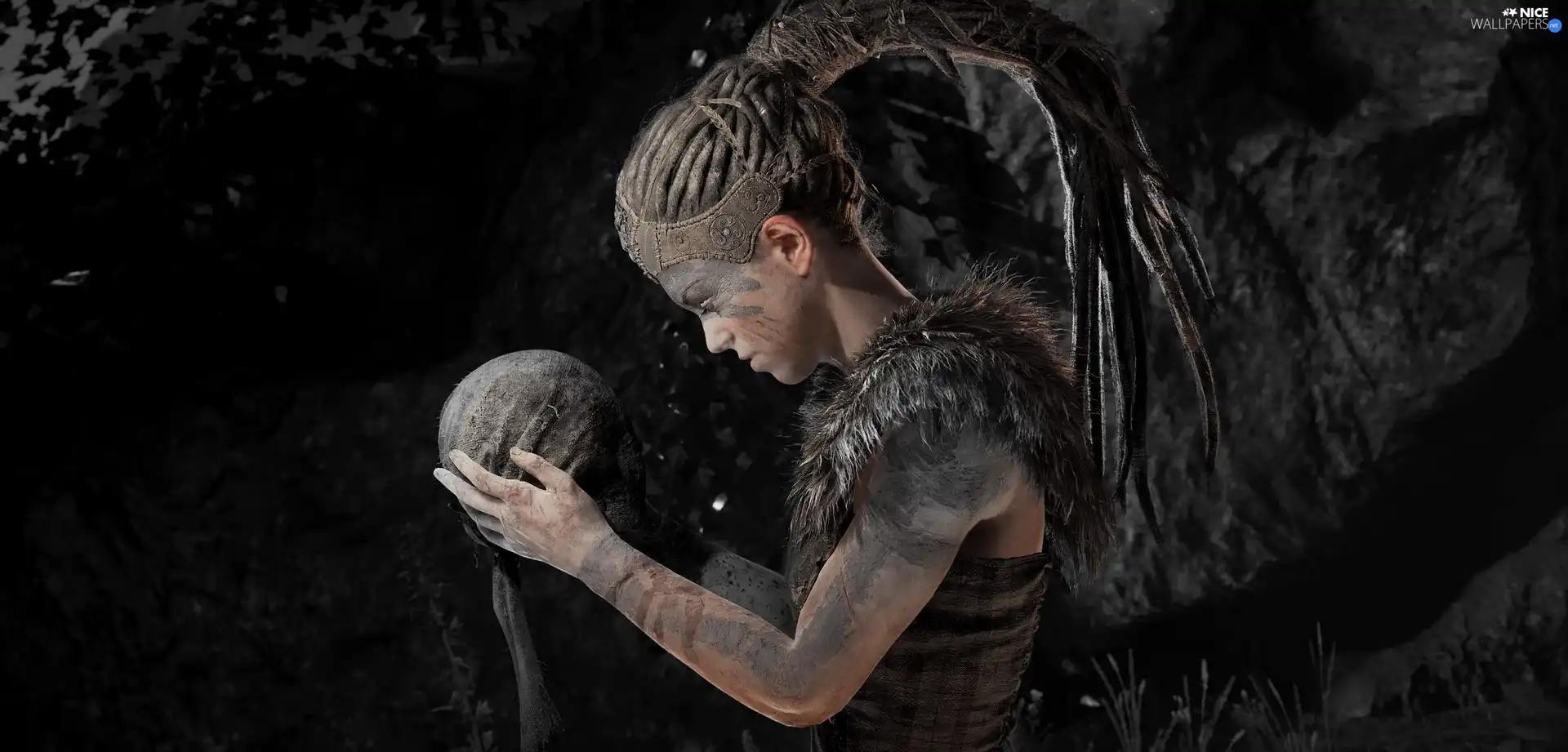 game, warrior, Senua, Hellblade Senua s Sacrifice