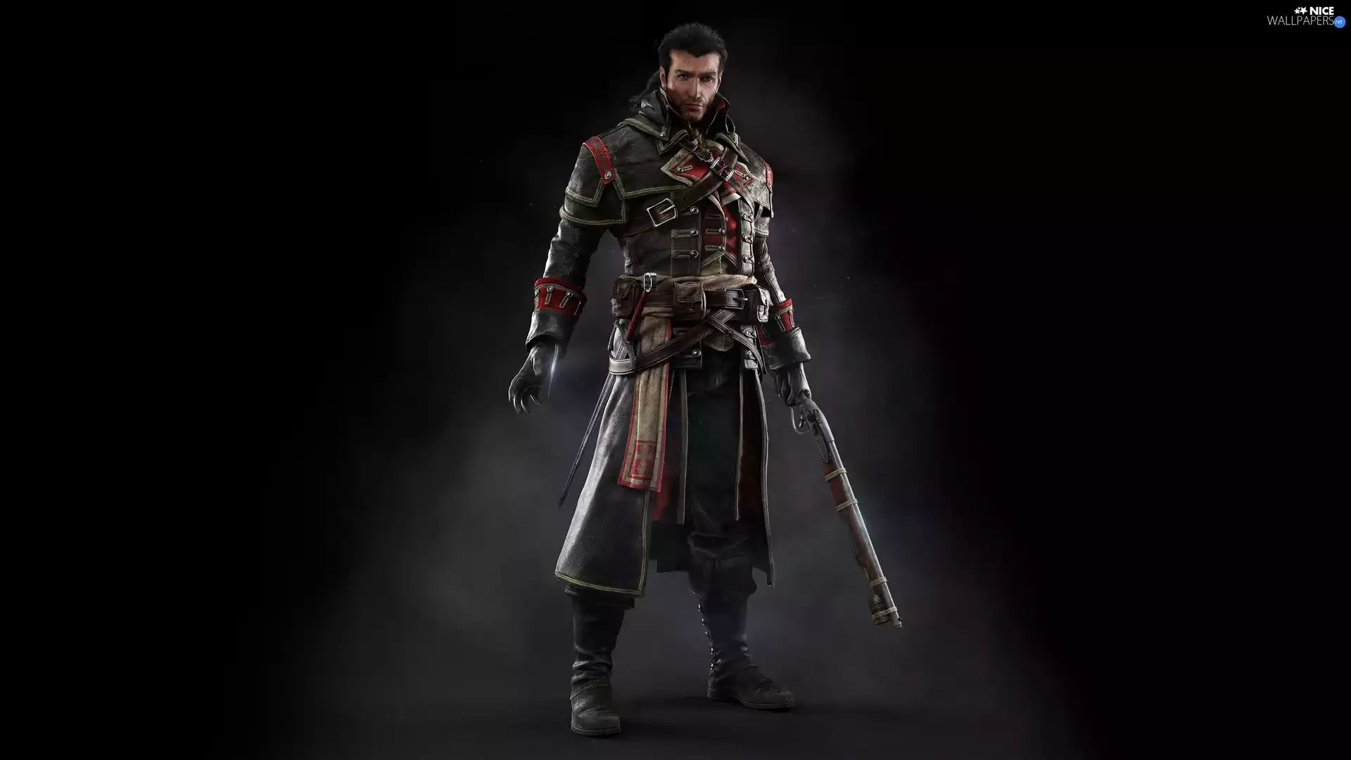hidden, Blades, Shay Cormac, air-gun, Assassins Creed Rogue