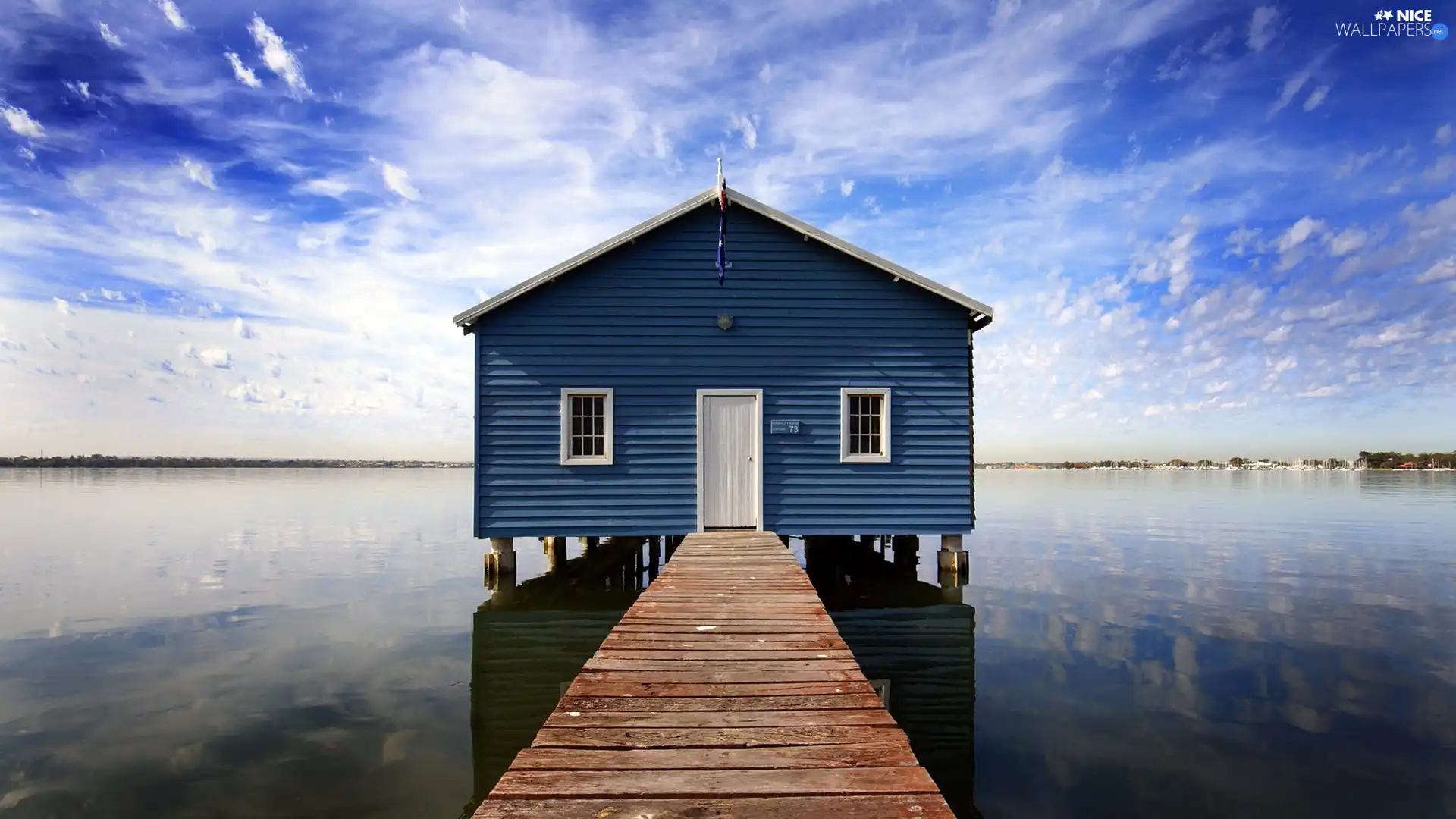 lake, blue, Home, Platform