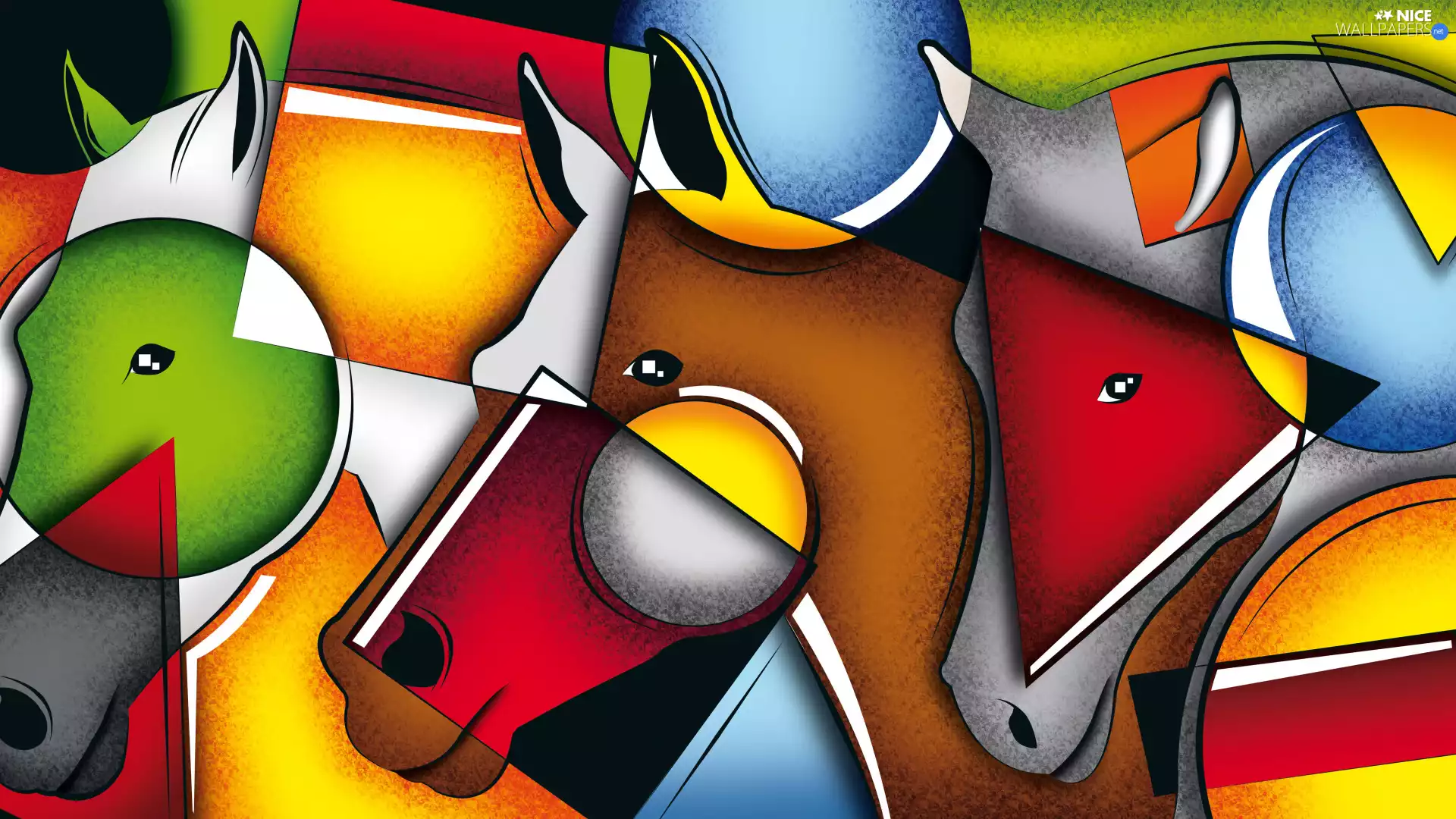 horse, graphics, head