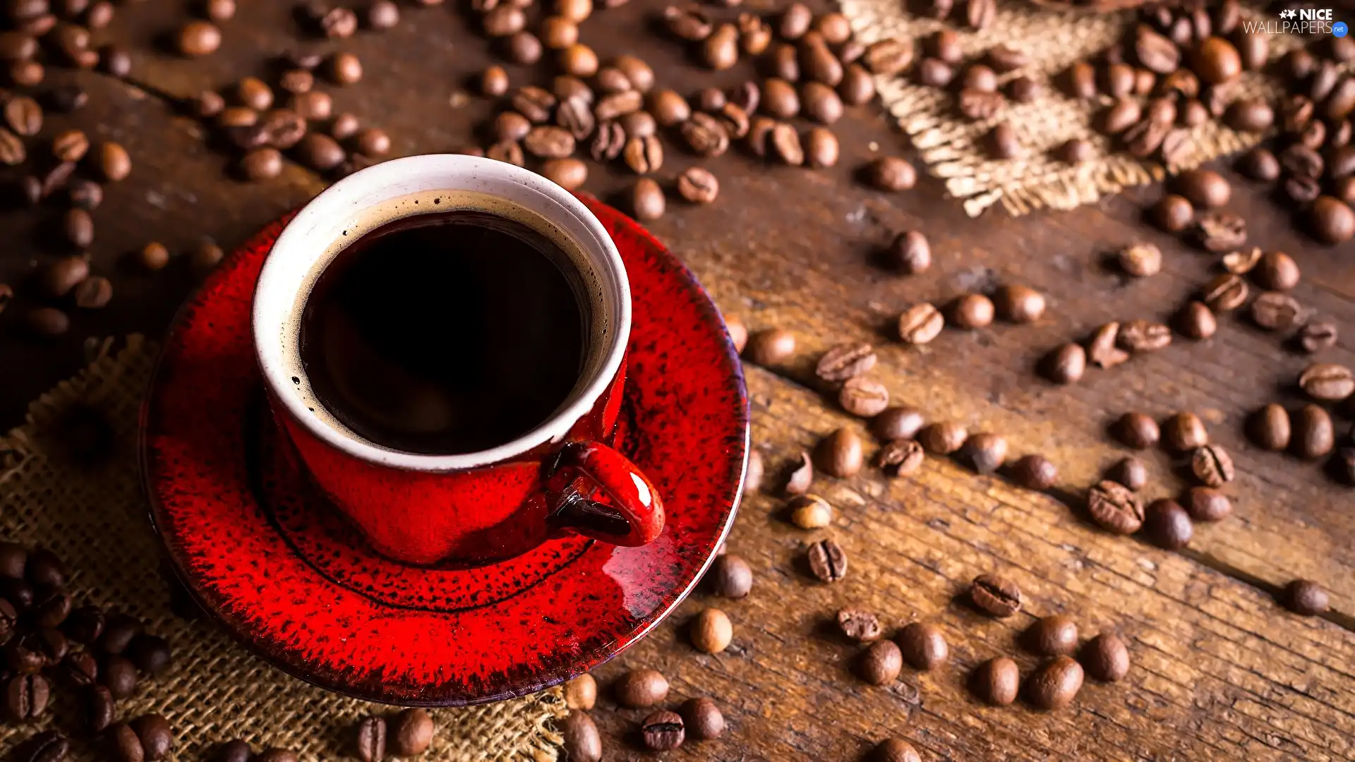grains, boarding, red hot, cup, coffee