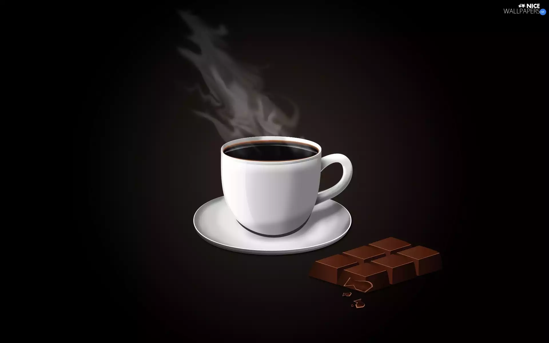 cup, coffee, chocolate, hot