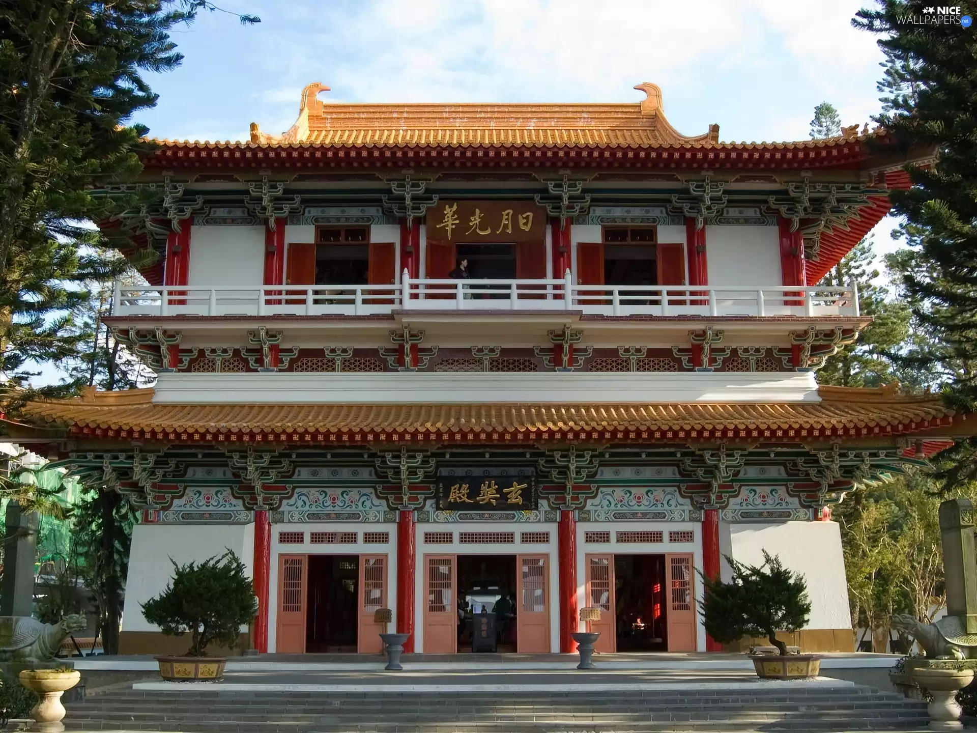 house, Chinese, Buldings