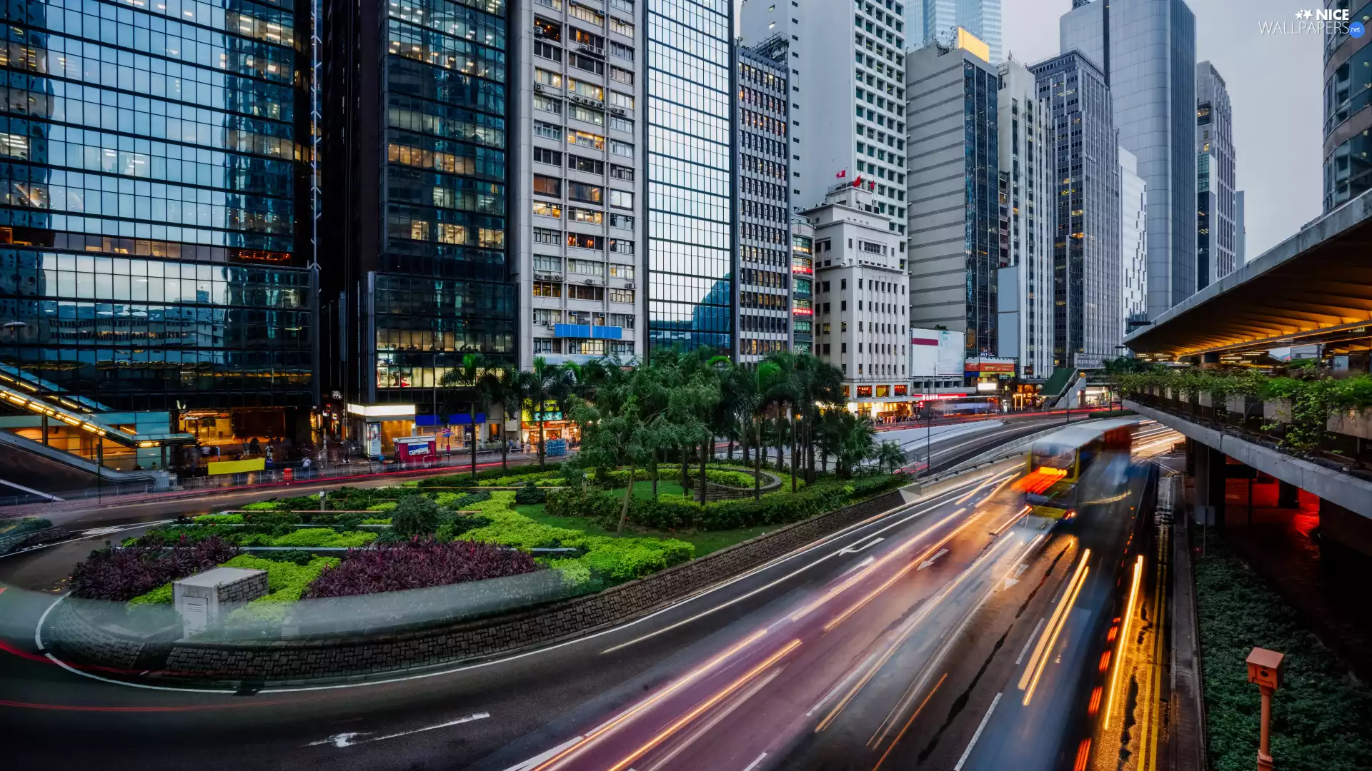 China, Houses, Street, Hong Kong