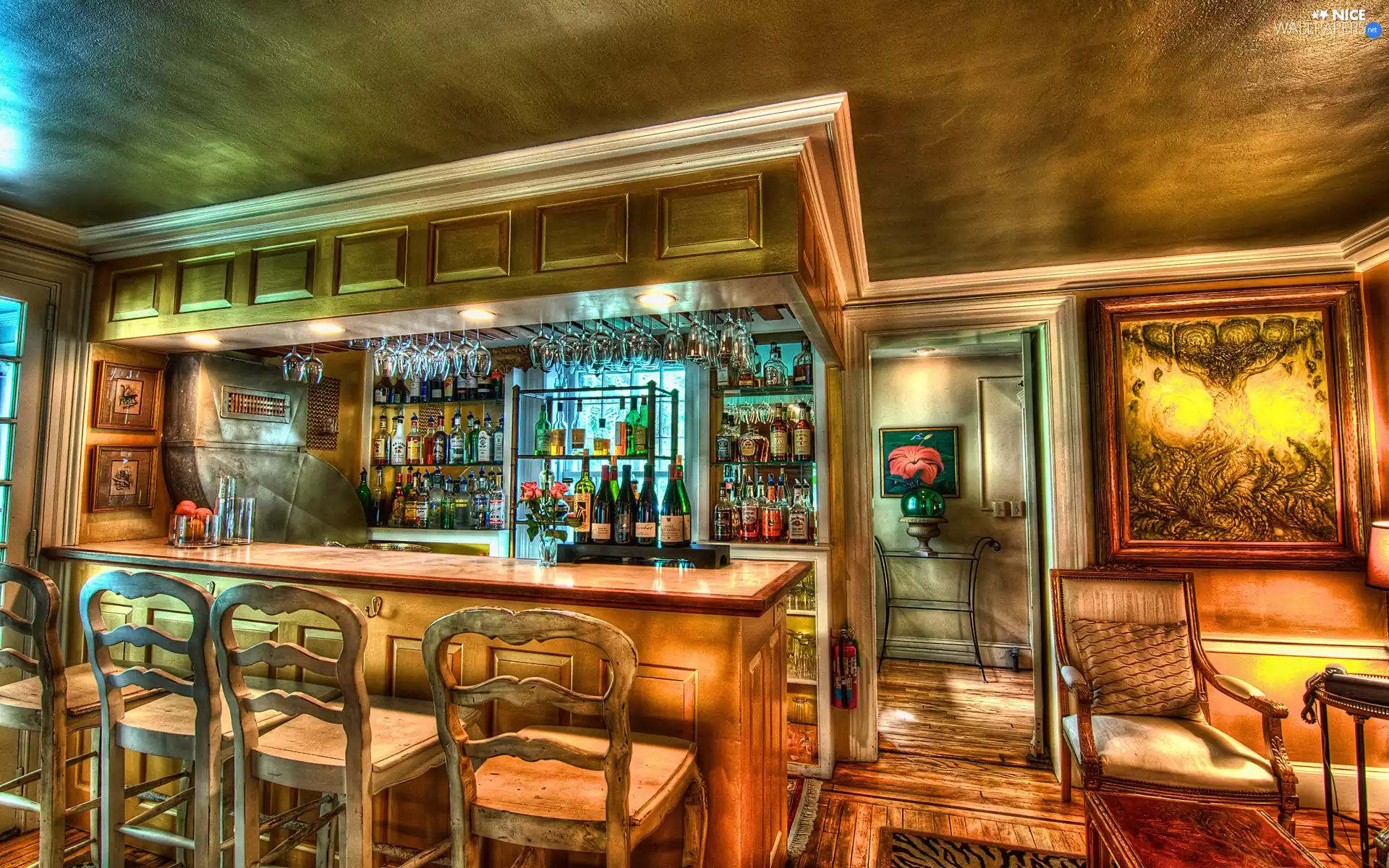 interior, Bar, Stool