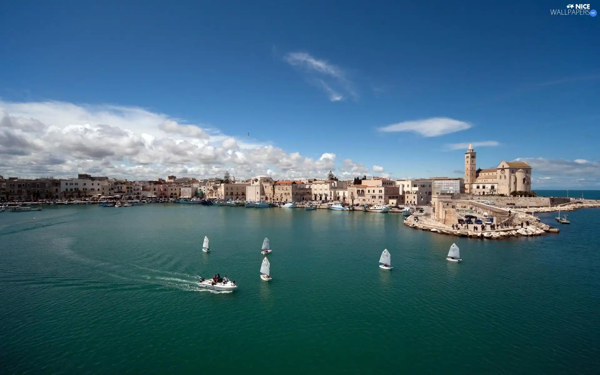 Italy, panorama, town