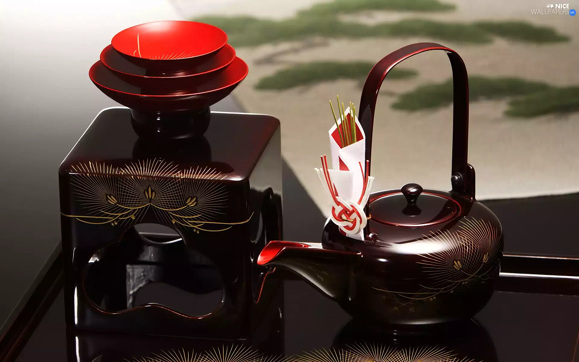 package, Bowls, heater, jug