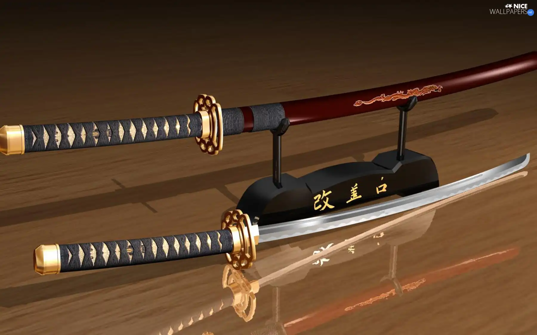 katana, sword, samurai