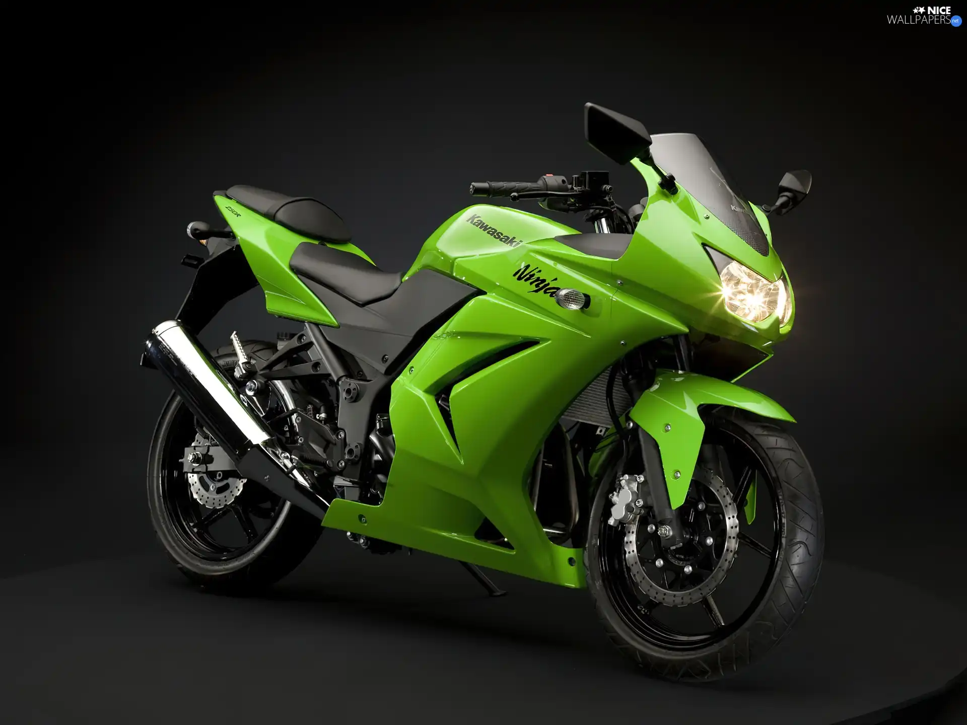 green ones, Kawasaki Ninja 250R